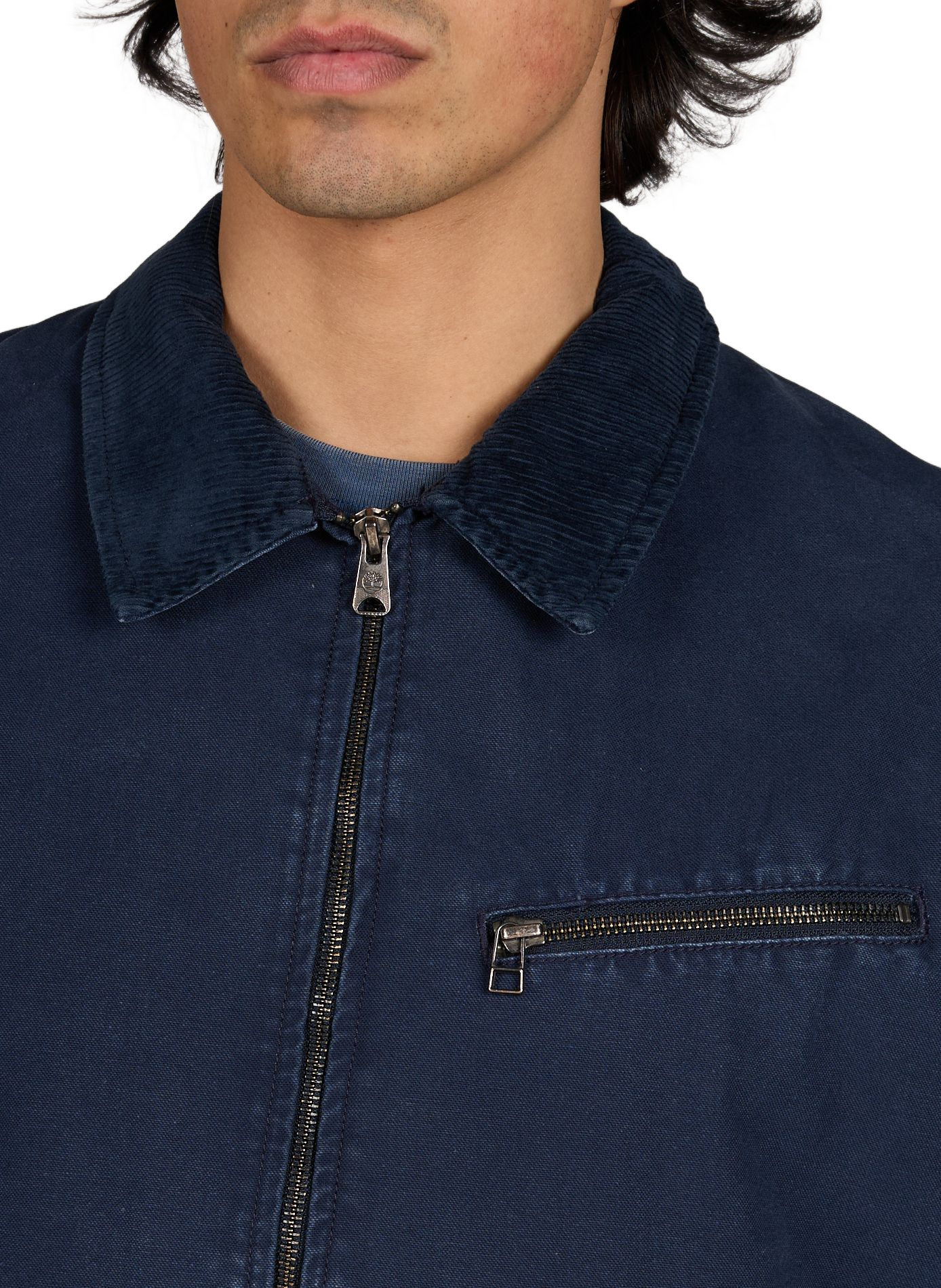 Veste en denim col classique TIMBERLAND Bleu