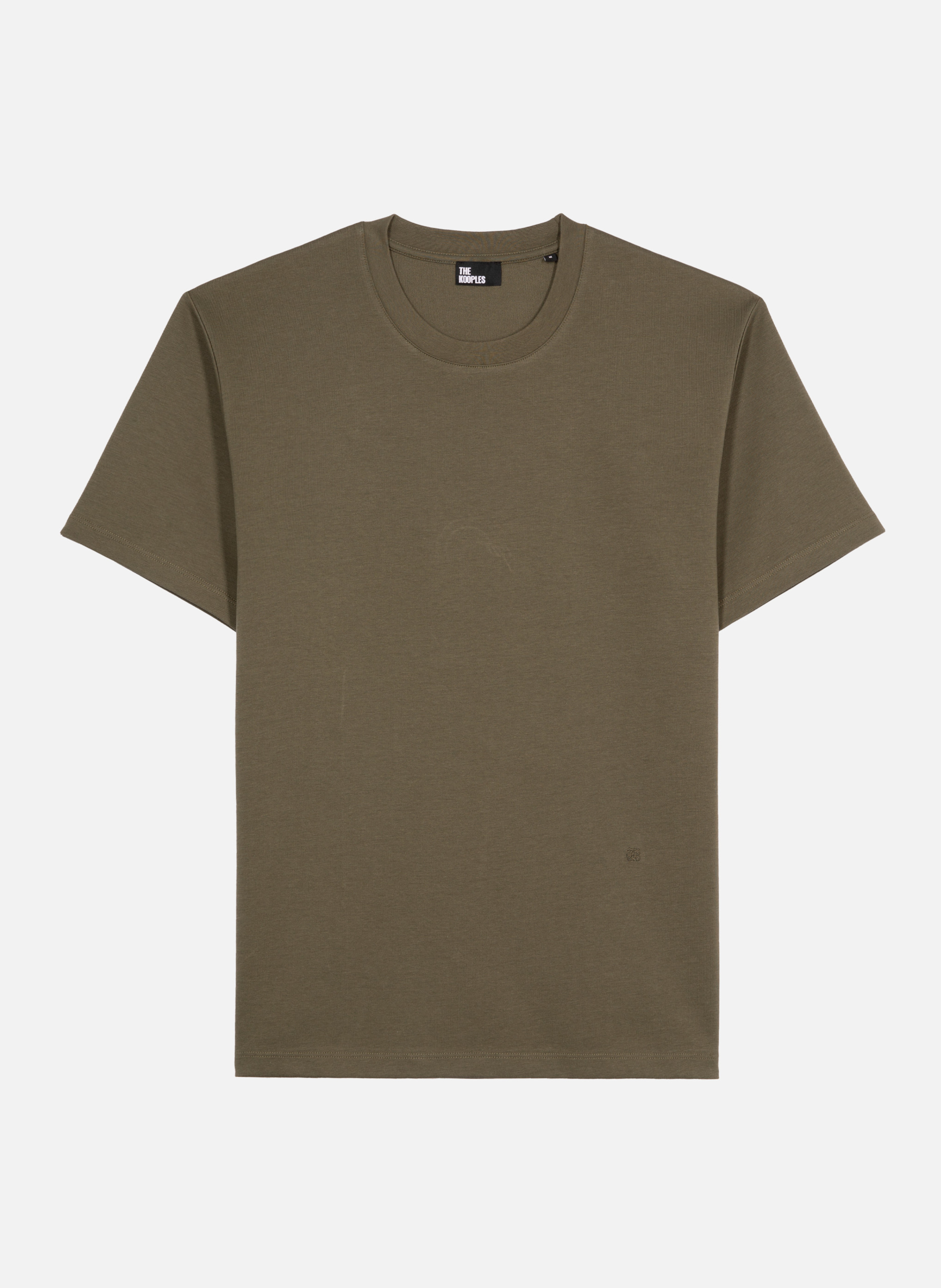 T-shirt mixte droit uni THE KOOPLES Vert