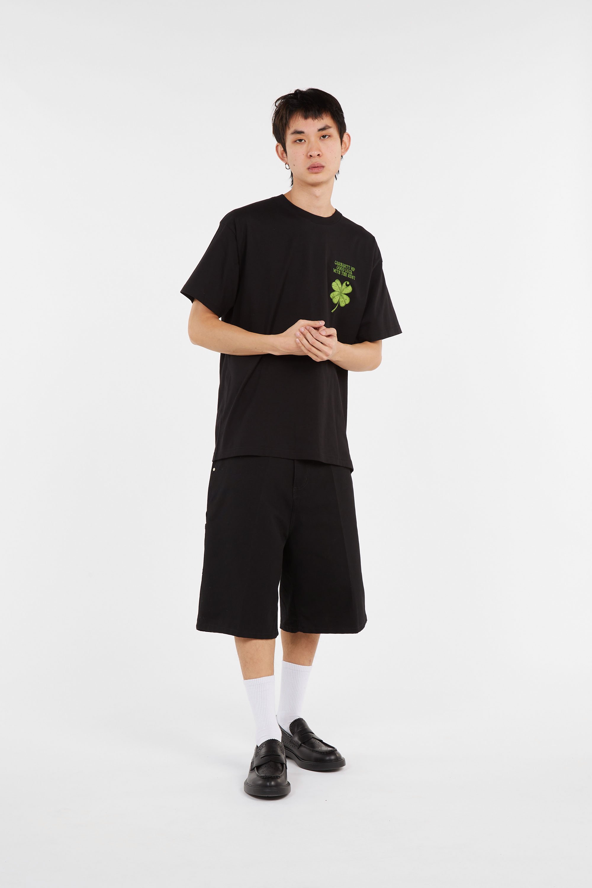 T-shirt s/s clover t-shirt CARHARTT WIP Noir