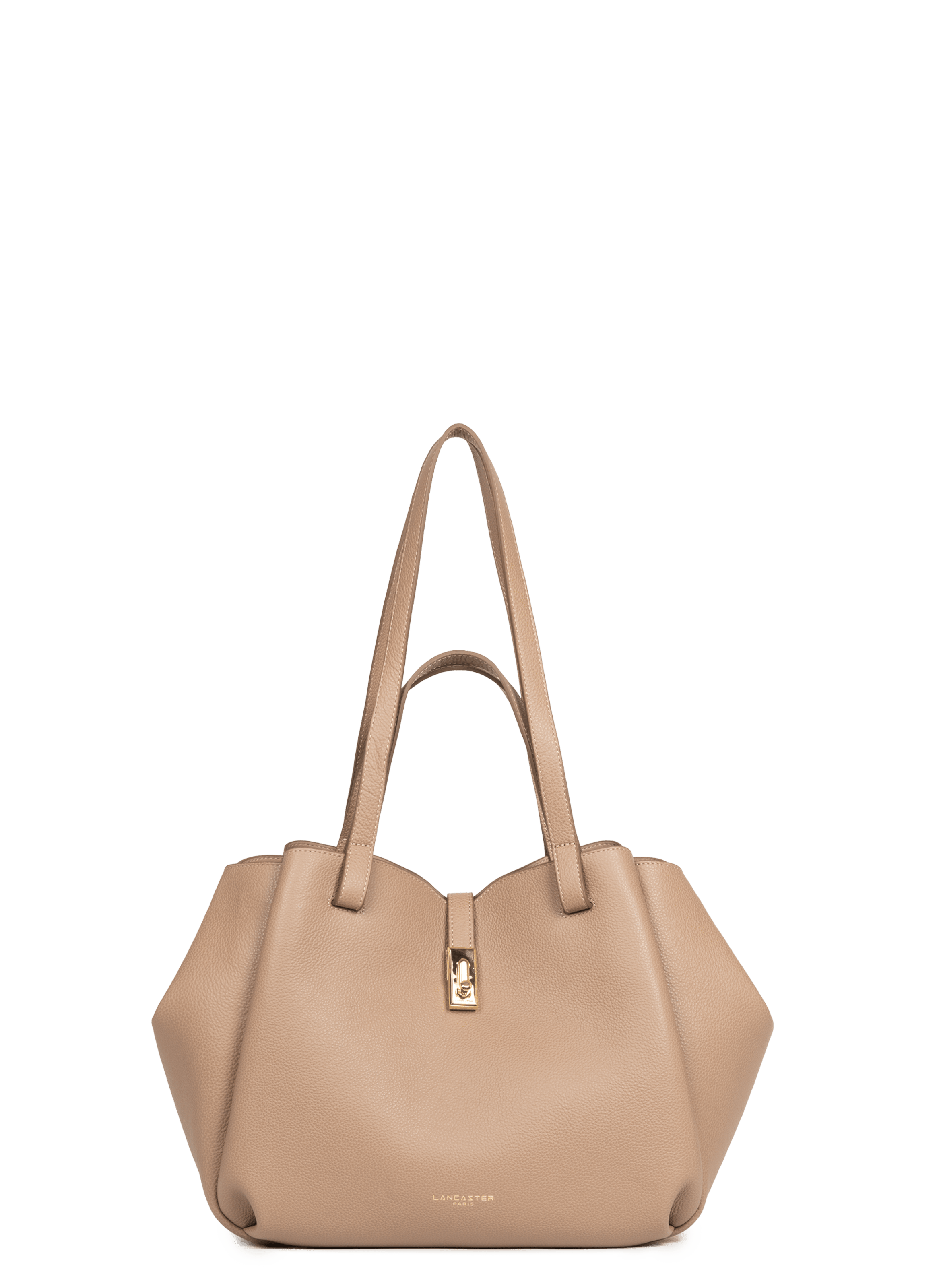 Grand sac cabas épaule - milano horizon | Marron LANCASTER Femme
