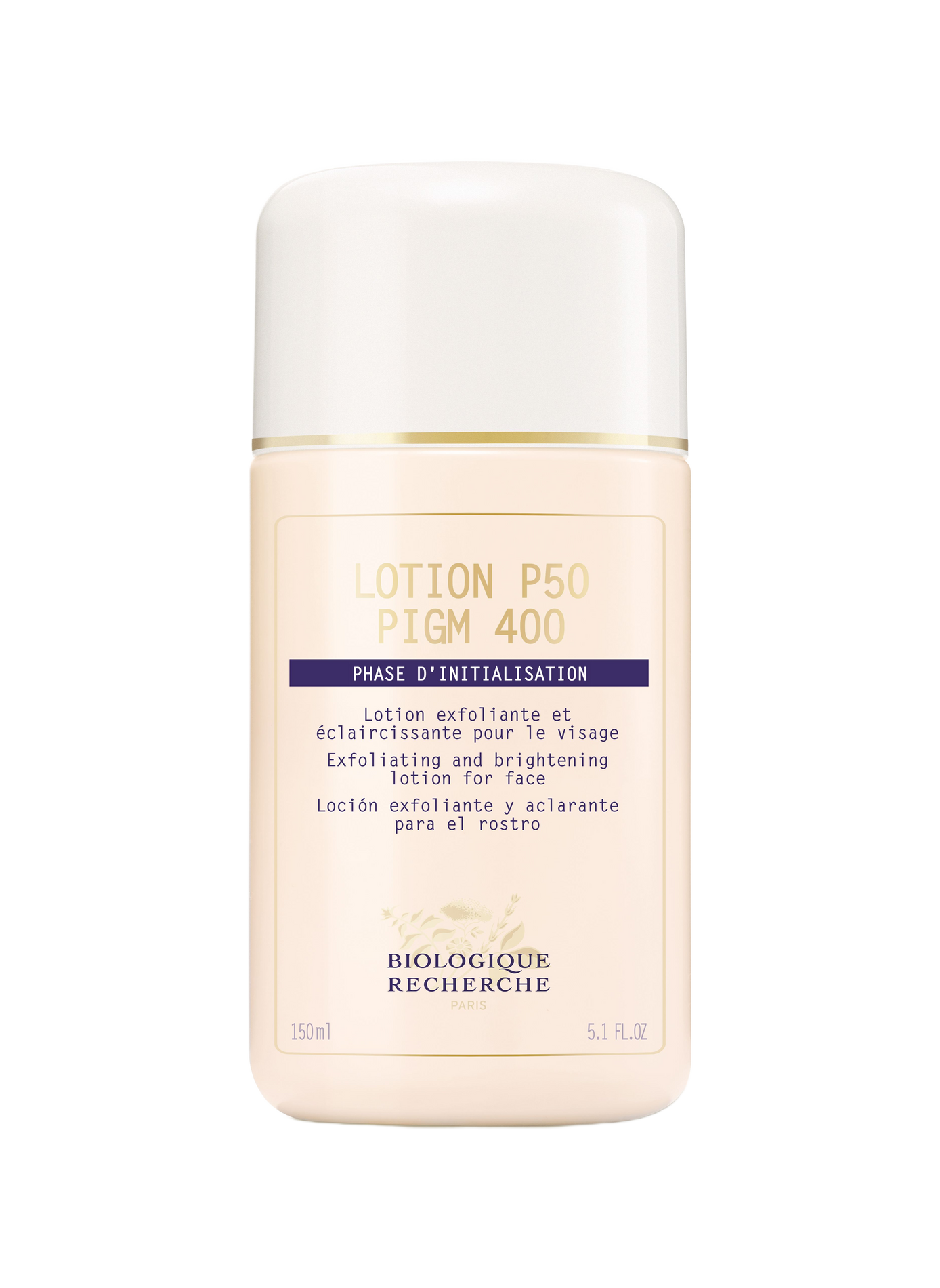 Loción P50 PIGM 400 BIOLOGIQUE RECHERCHE No color