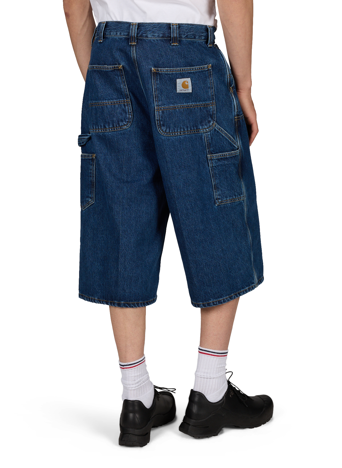 Short long in cotton denim CARHARTT WIP Blue