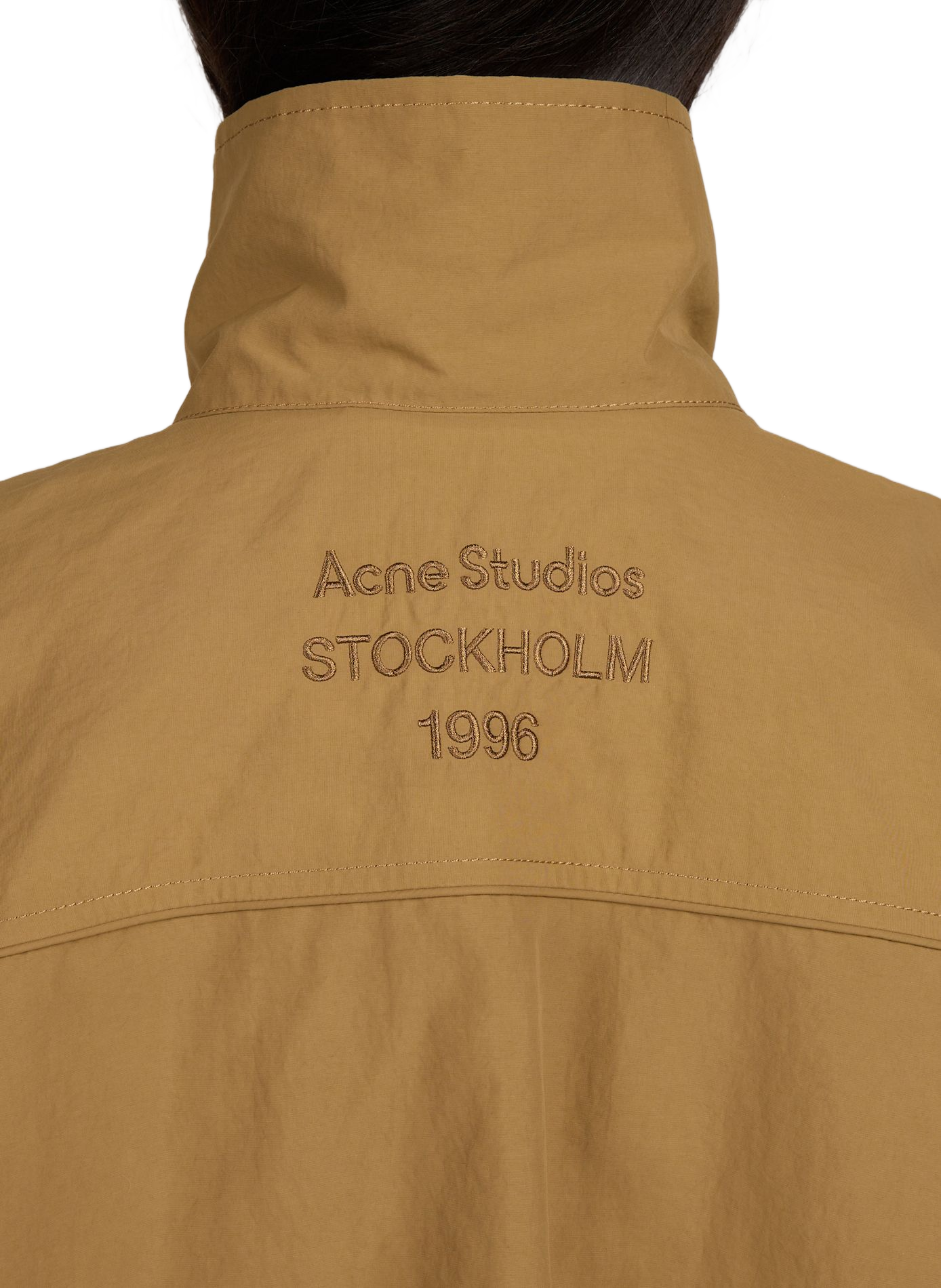 Chaqueta holgada con cuello alto ACNE STUDIOS Azul