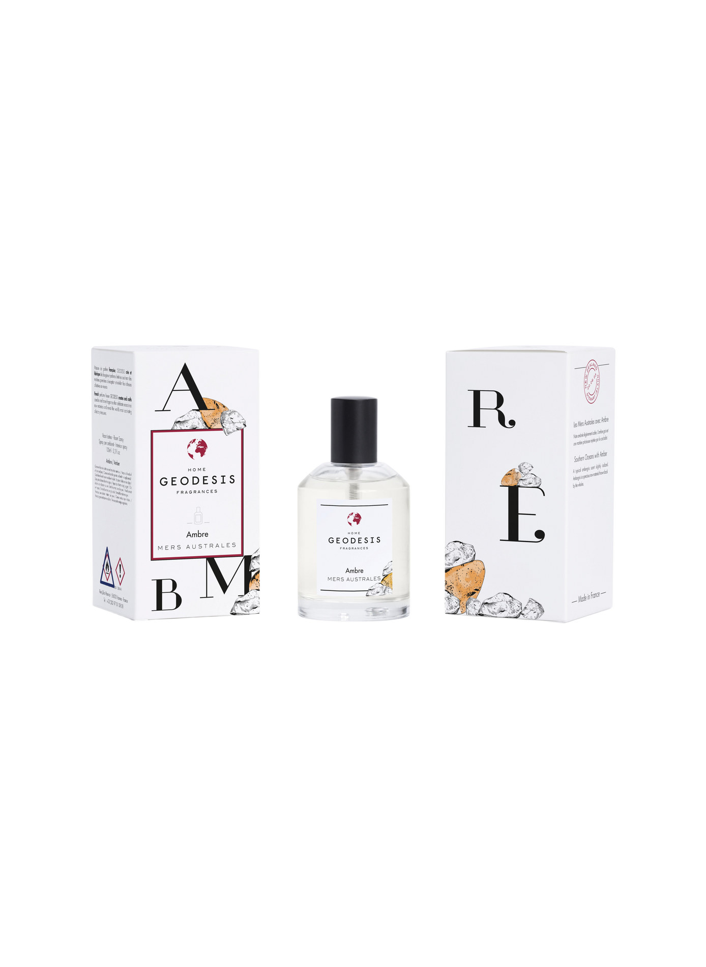 Vaporisateur d'ambiance 100ml Ambre GEODESIS Transparent