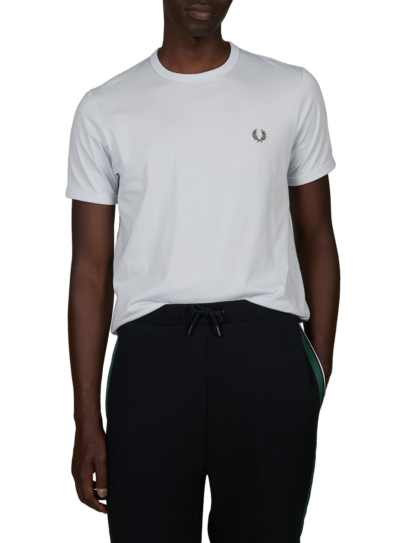 T-shirt with contrasting edges FRED PERRY Blue