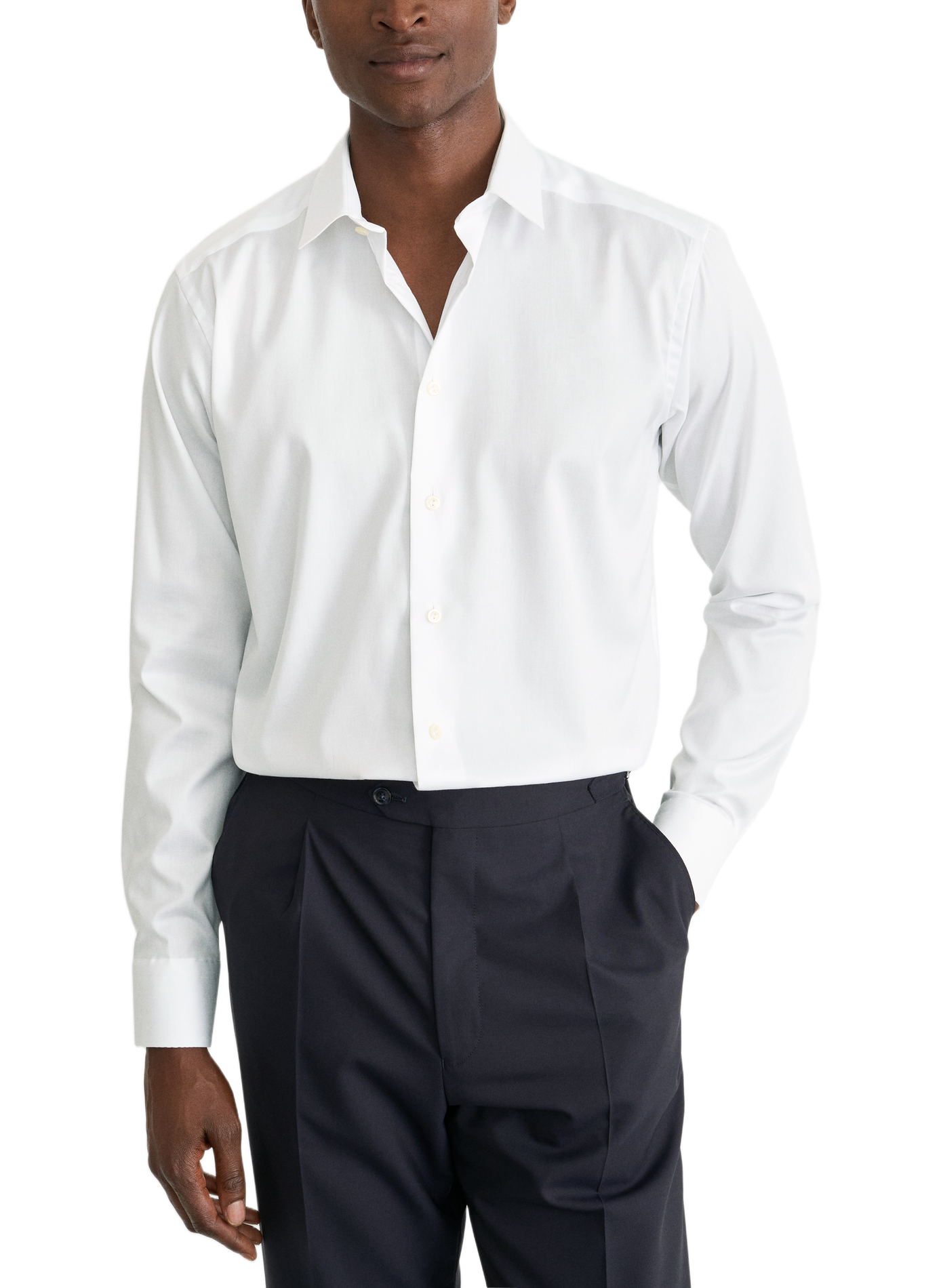 Chemise en coton ETON Blanc
