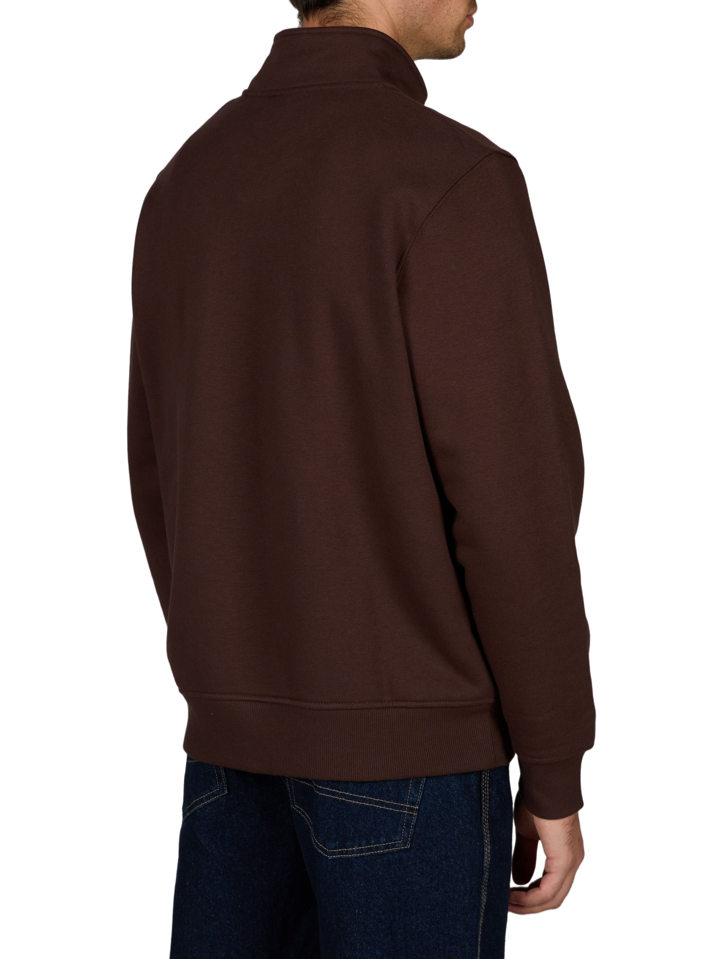 Sweatshirt met ritssluiting in gemengd katoen DICKIES Bruin