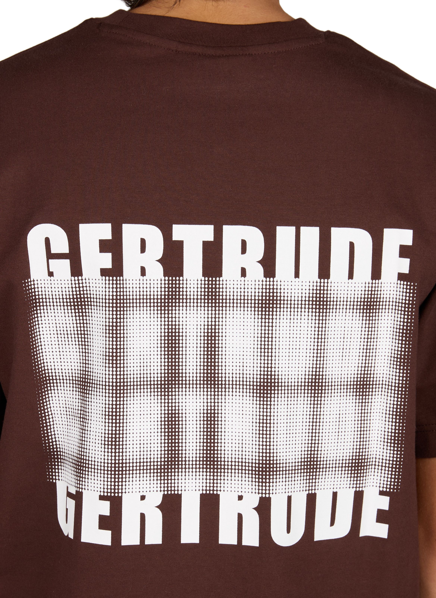 Tee-shirt col rond en coton GERTRUDE Rouge