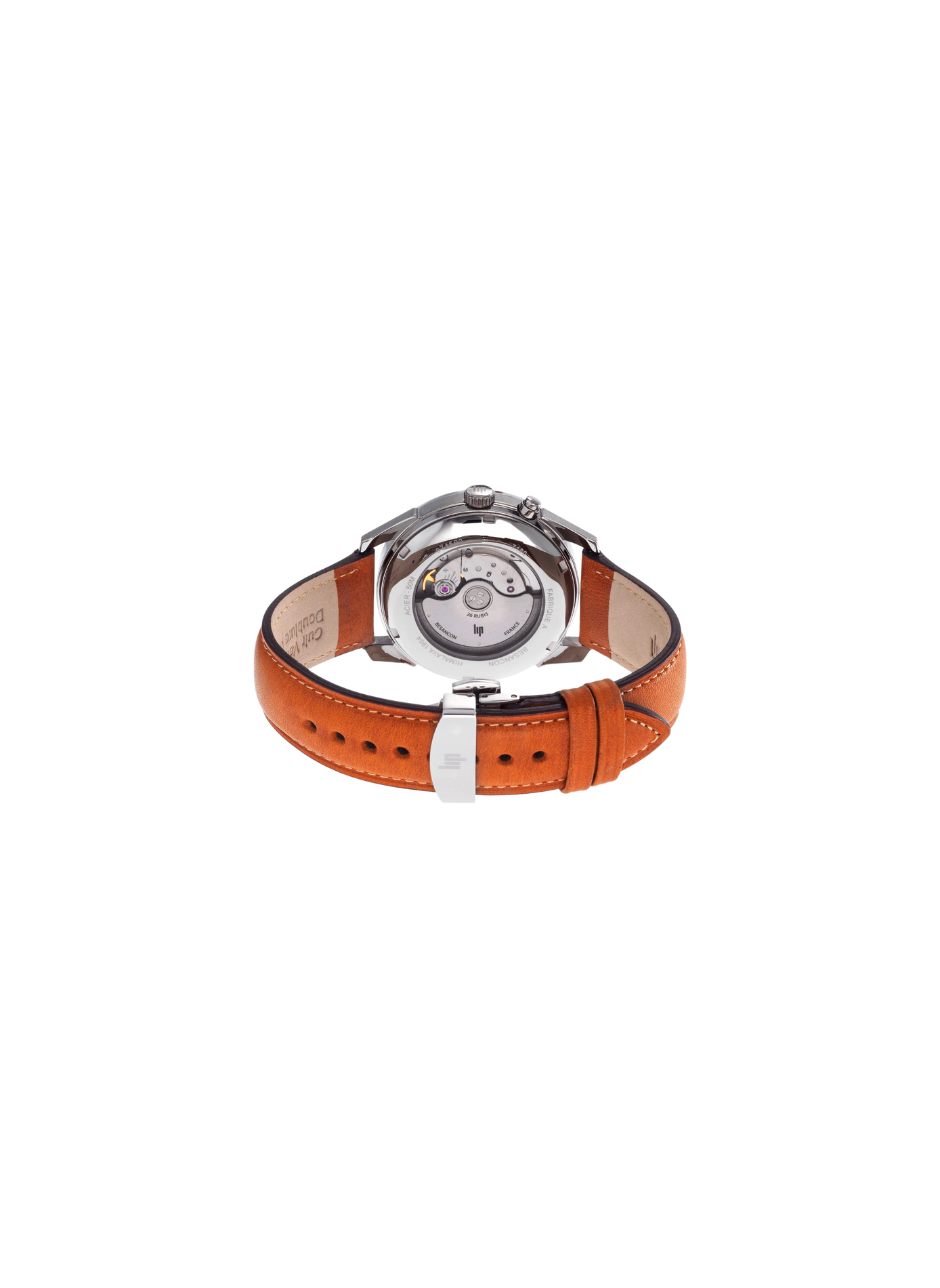 Montre automatique Himalaya en cuir LIP Bleu