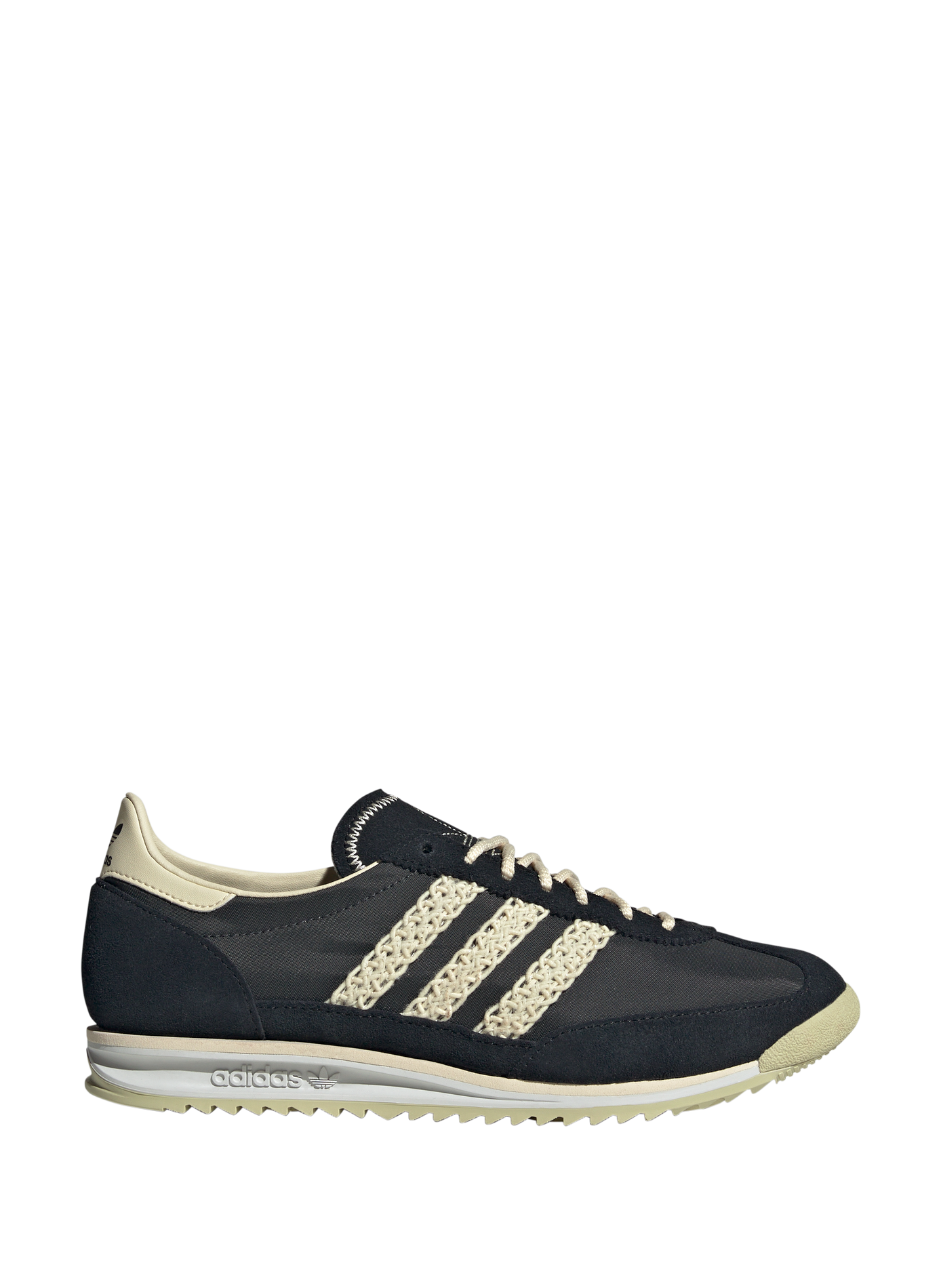 Low-top lace-up sneakers ADIDAS Black