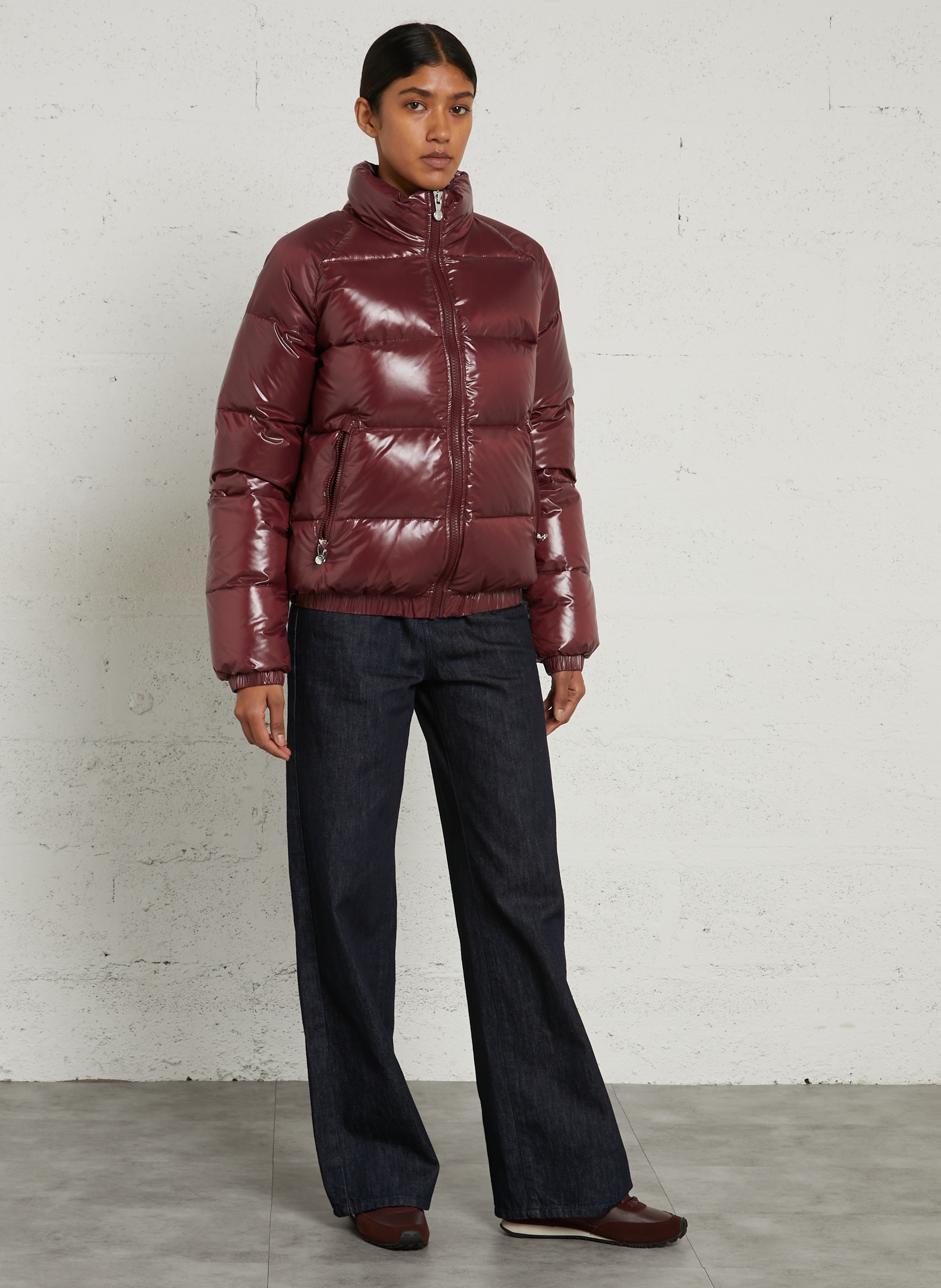 Doudoune col montant vintage mythic PYRENEX Rouge