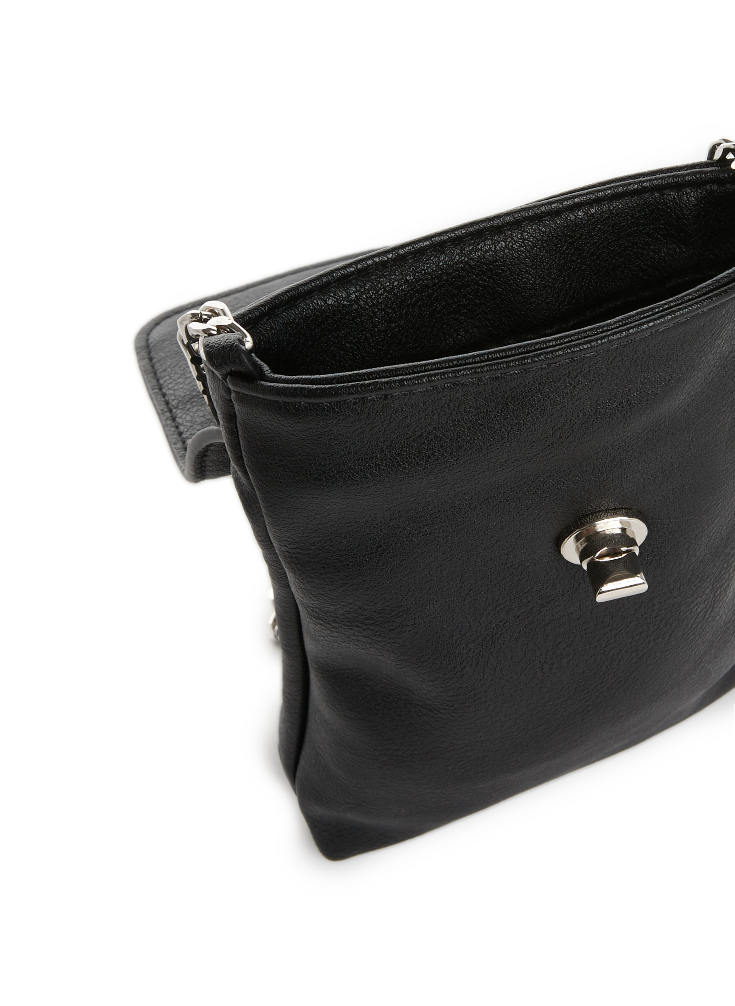 Pochette cloutée AU PRINTEMPS PARIS Noir