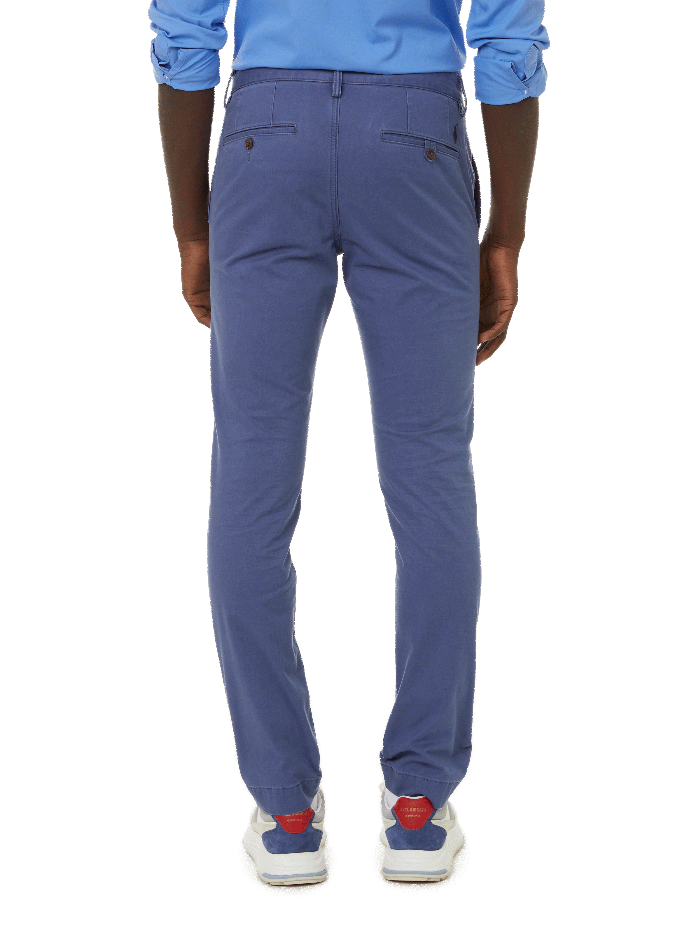 Slim-fit stretch cotton chinos POLO RALPH LAUREN Blue