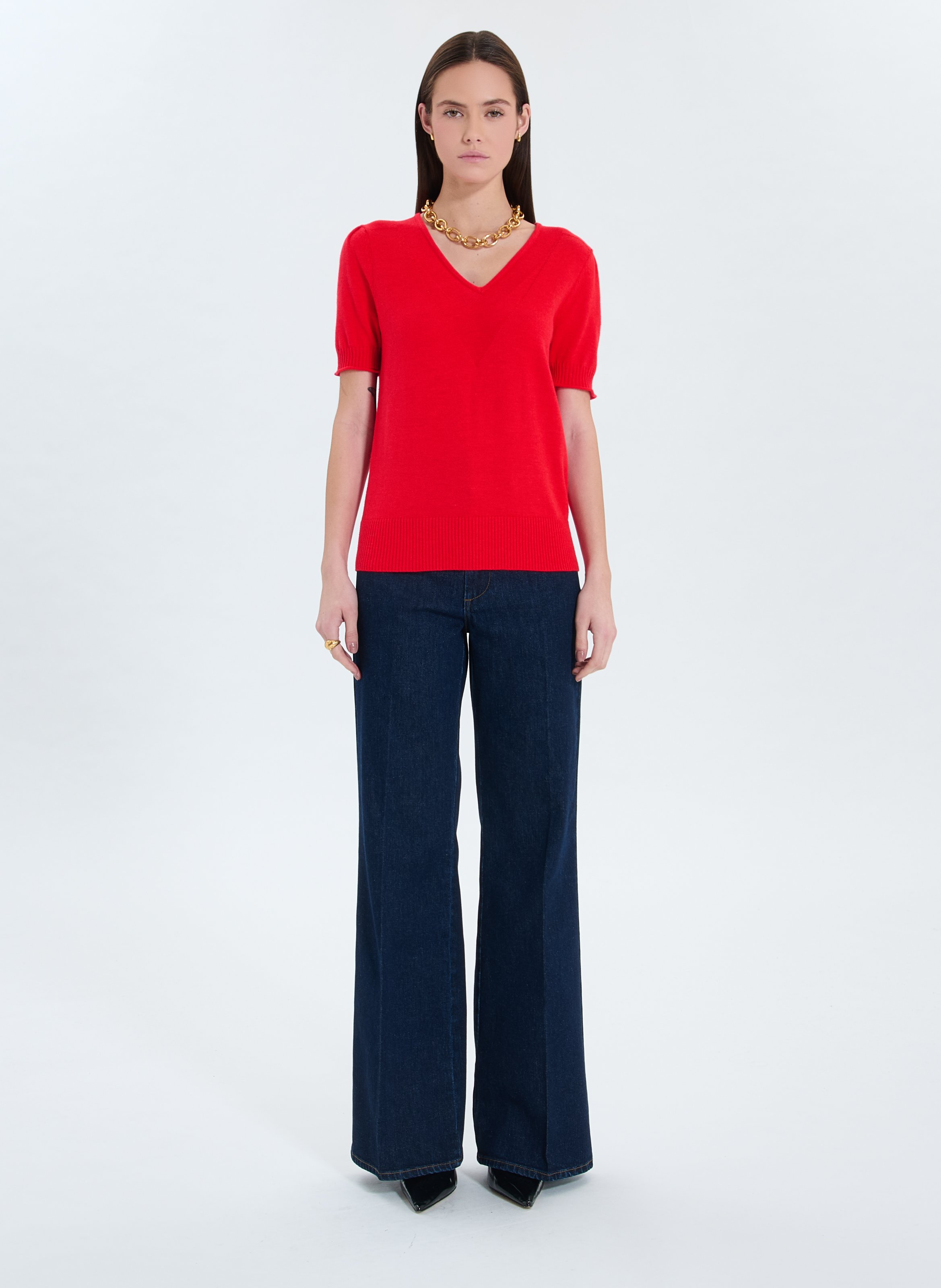 Pull narvi ZAPA Rouge