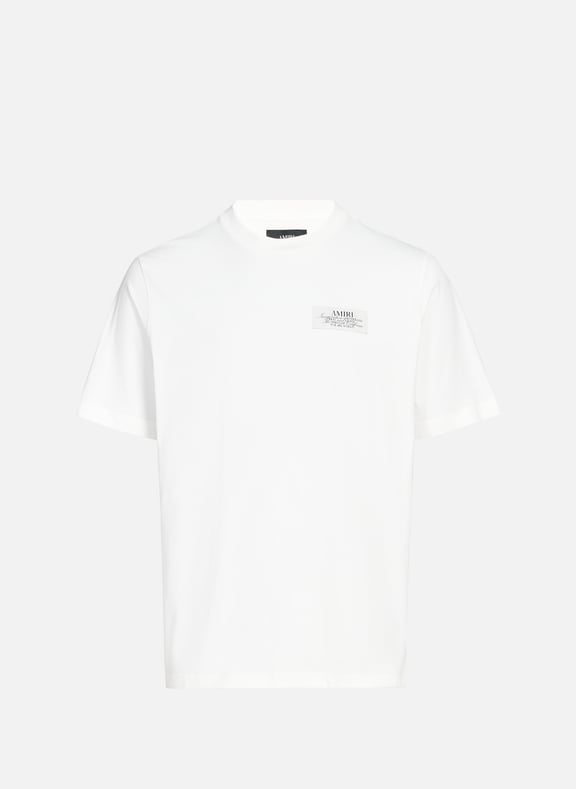 Cotton T-shirt with pattern White by AMIRI AMIRI Cotton T-shirt with pattern White