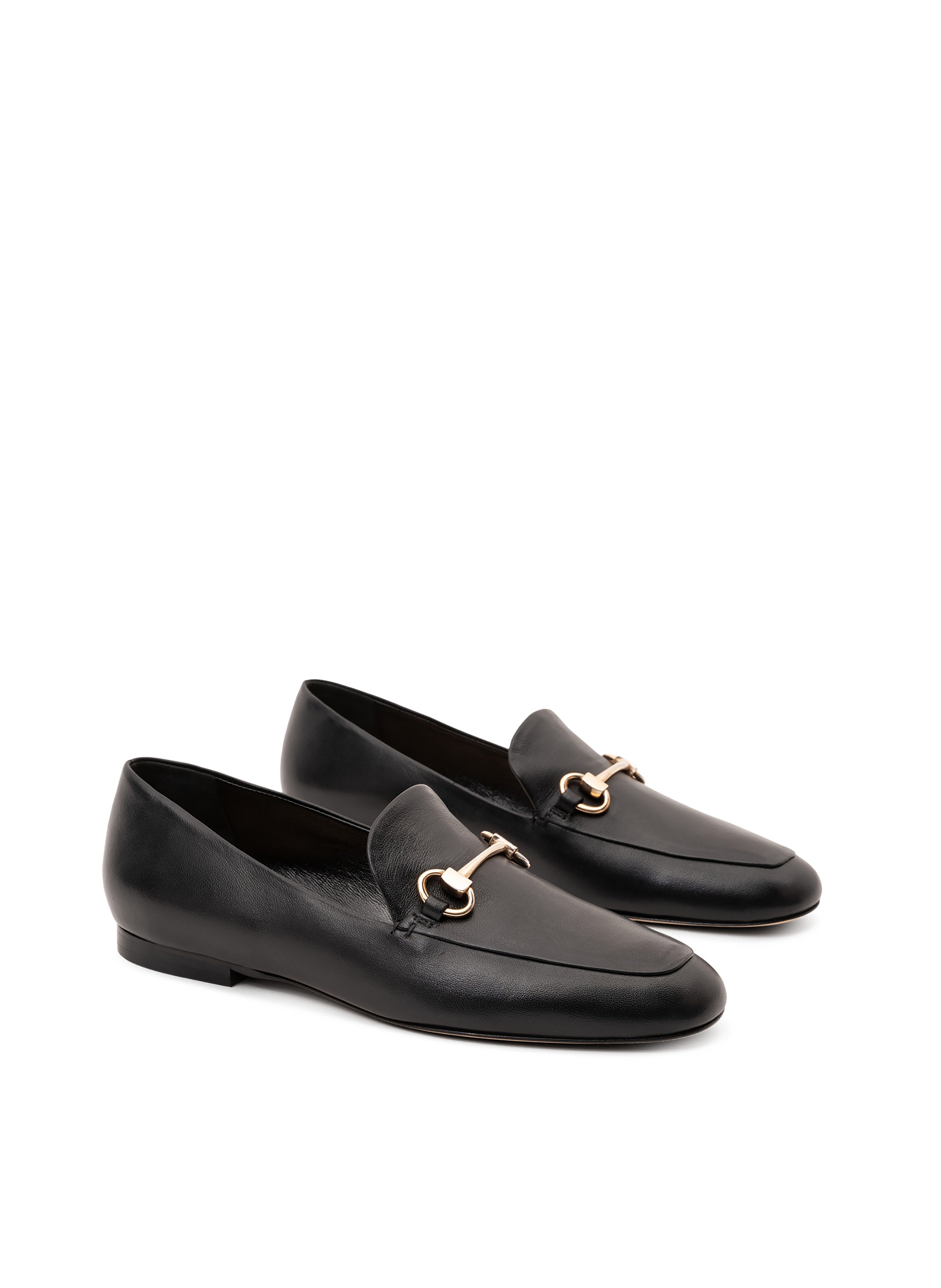 Mocassins julio en nappa PARALLELE Noir