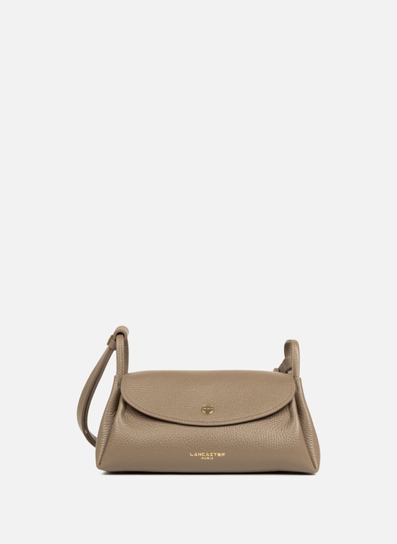 Crossbody Bag Accordéon Double Brown by LANCASTER LANCASTER Crossbody Bag Accordéon Double Brown