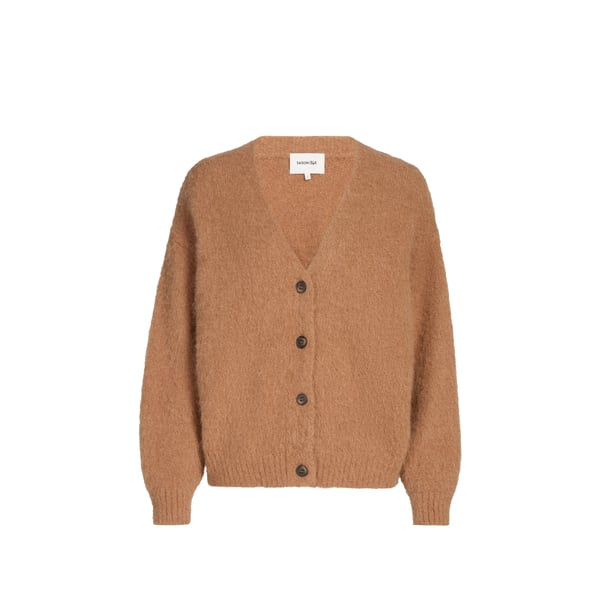 Cardigan Wuley en Mohair et Alpaga mélangés Cardigan Wuley en Mohair et Alpaga mélangés