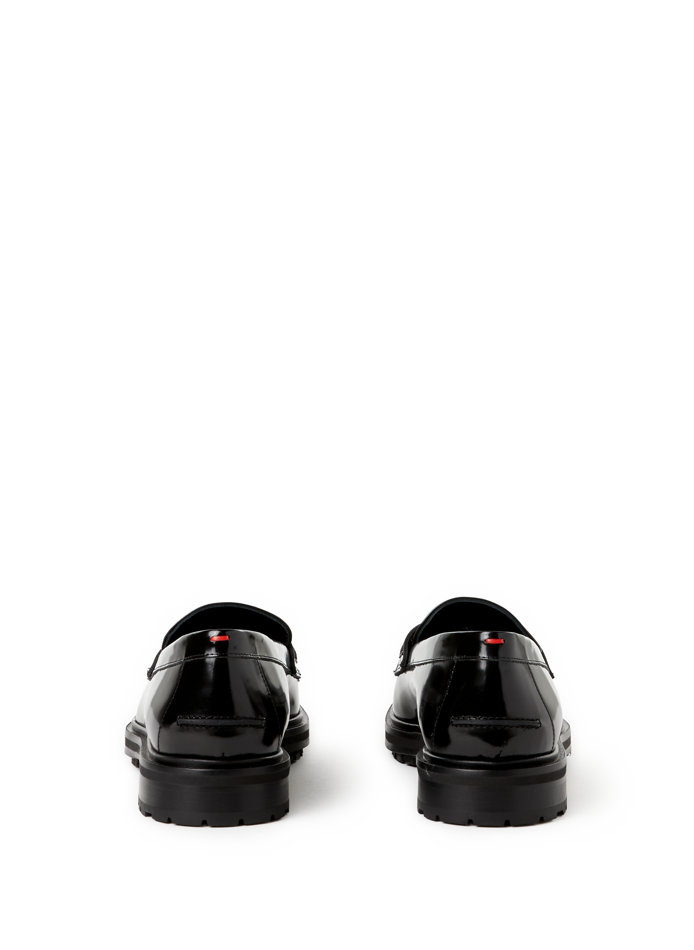 Mocassins en cuir  AEYDE Noir