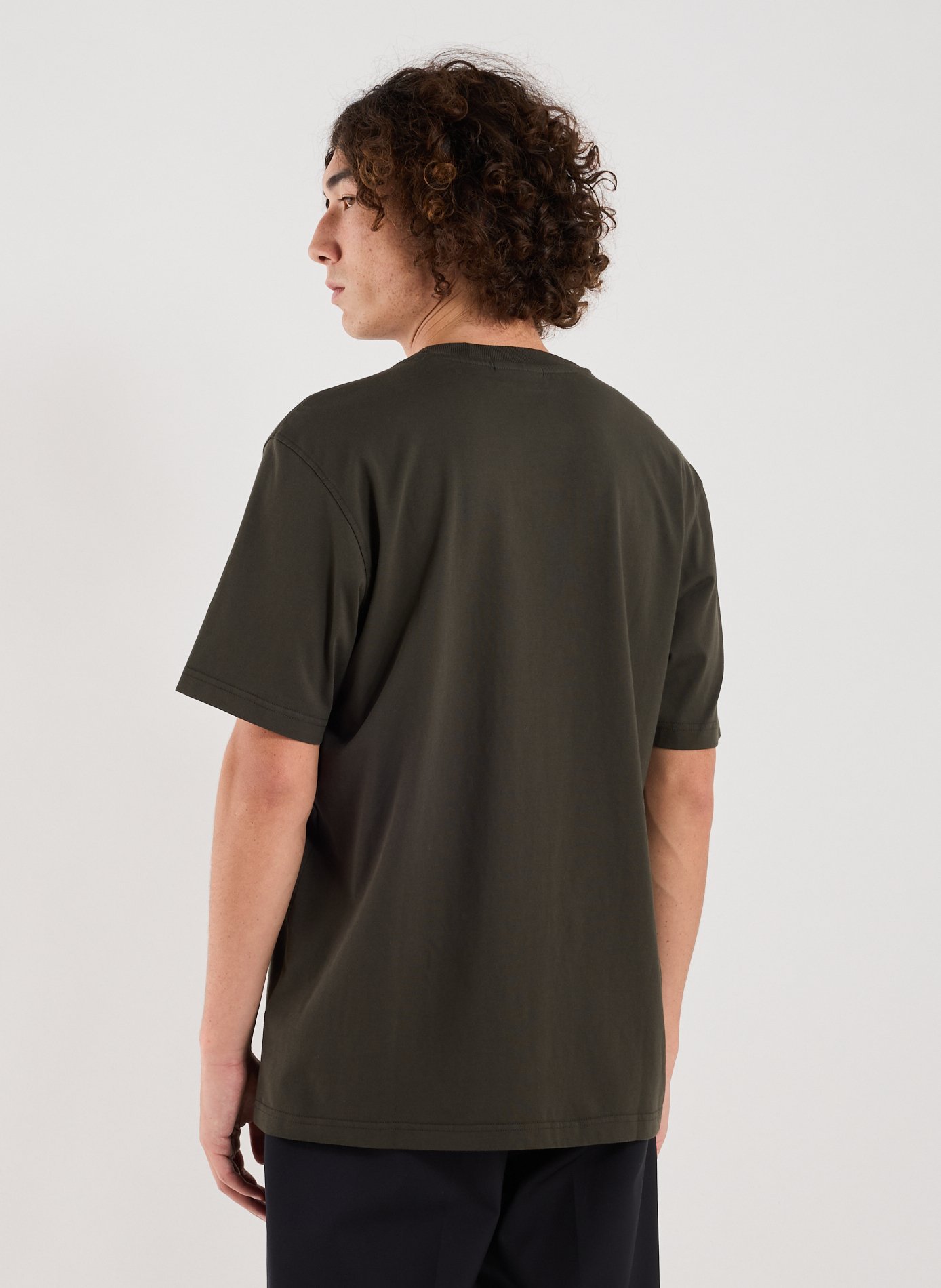 Classic Cotton T-Shirt NN.07 Khaki