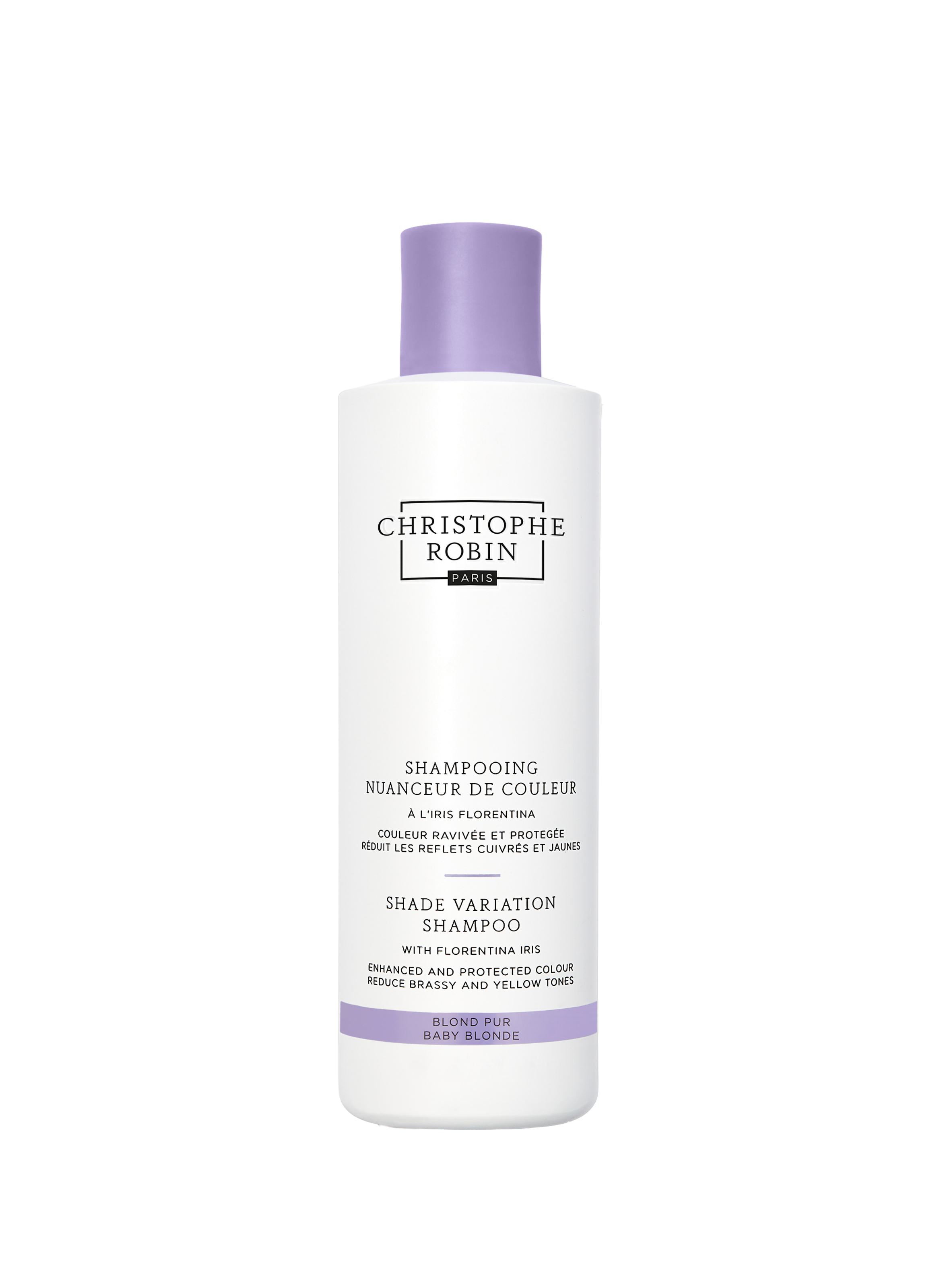CHRISTOPHE ROBIN Color-Enhancing Shampoo with Florentine Iris No color