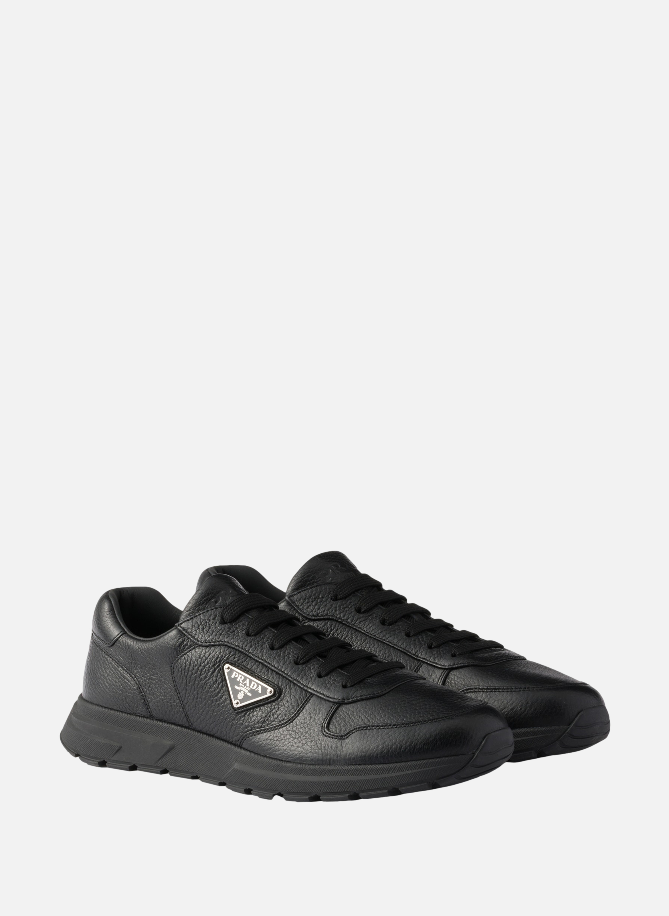 Sneakers prax 2.0 en cuir PRADA Noir