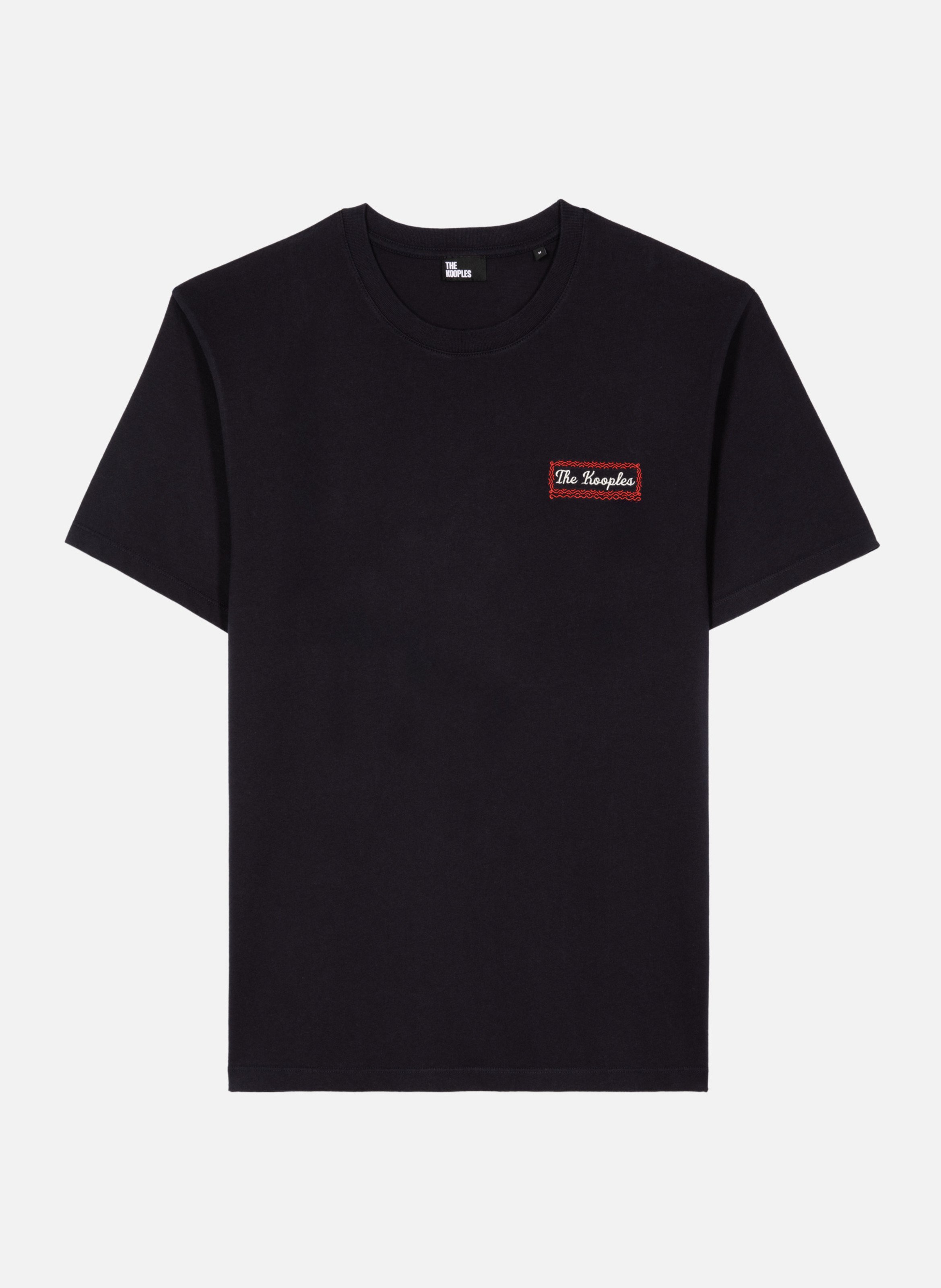 T-shirt avec sérigraphie via prony THE KOOPLES Bleu