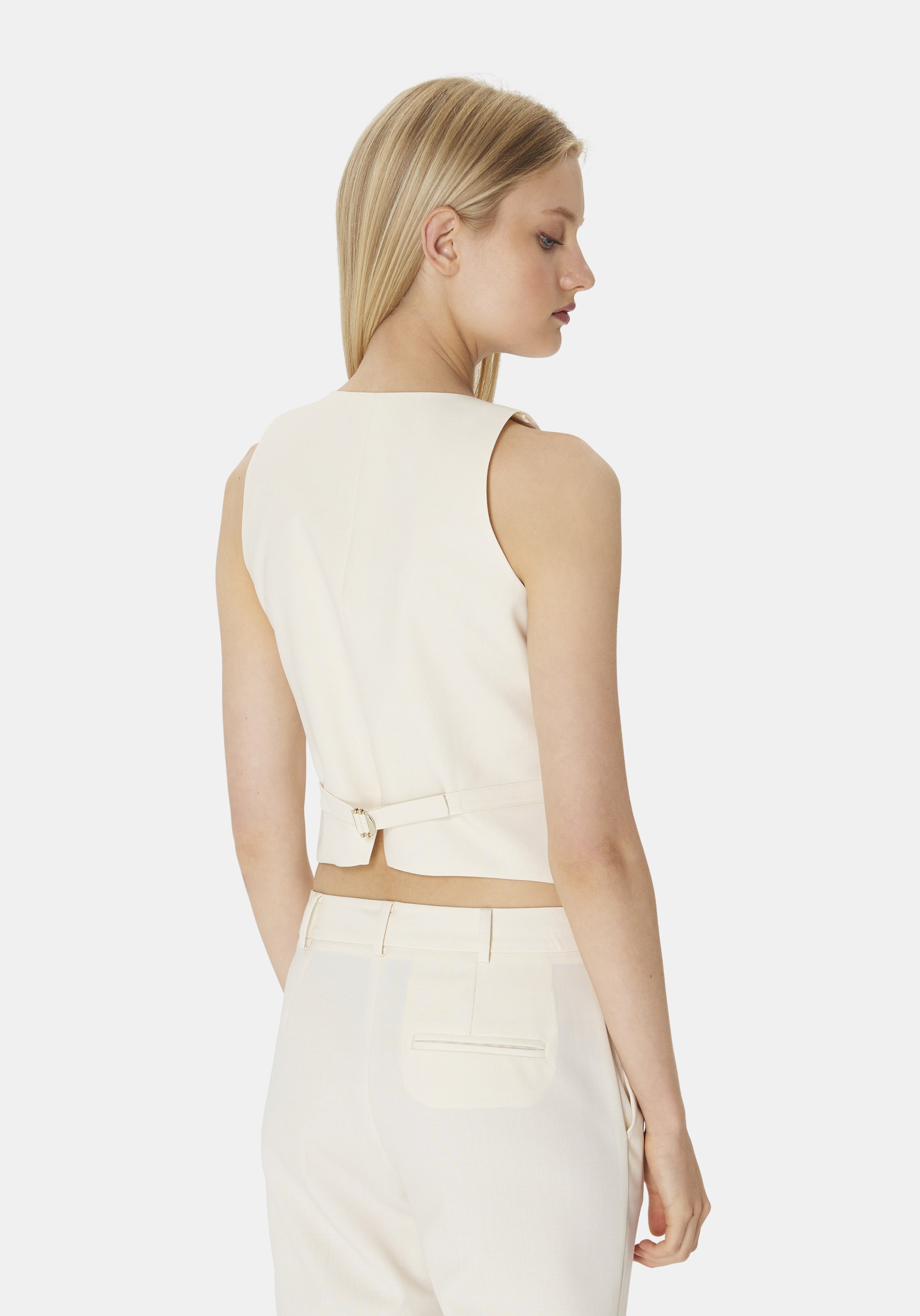 Gilet  uni - gianna TARA JARMON Blanc