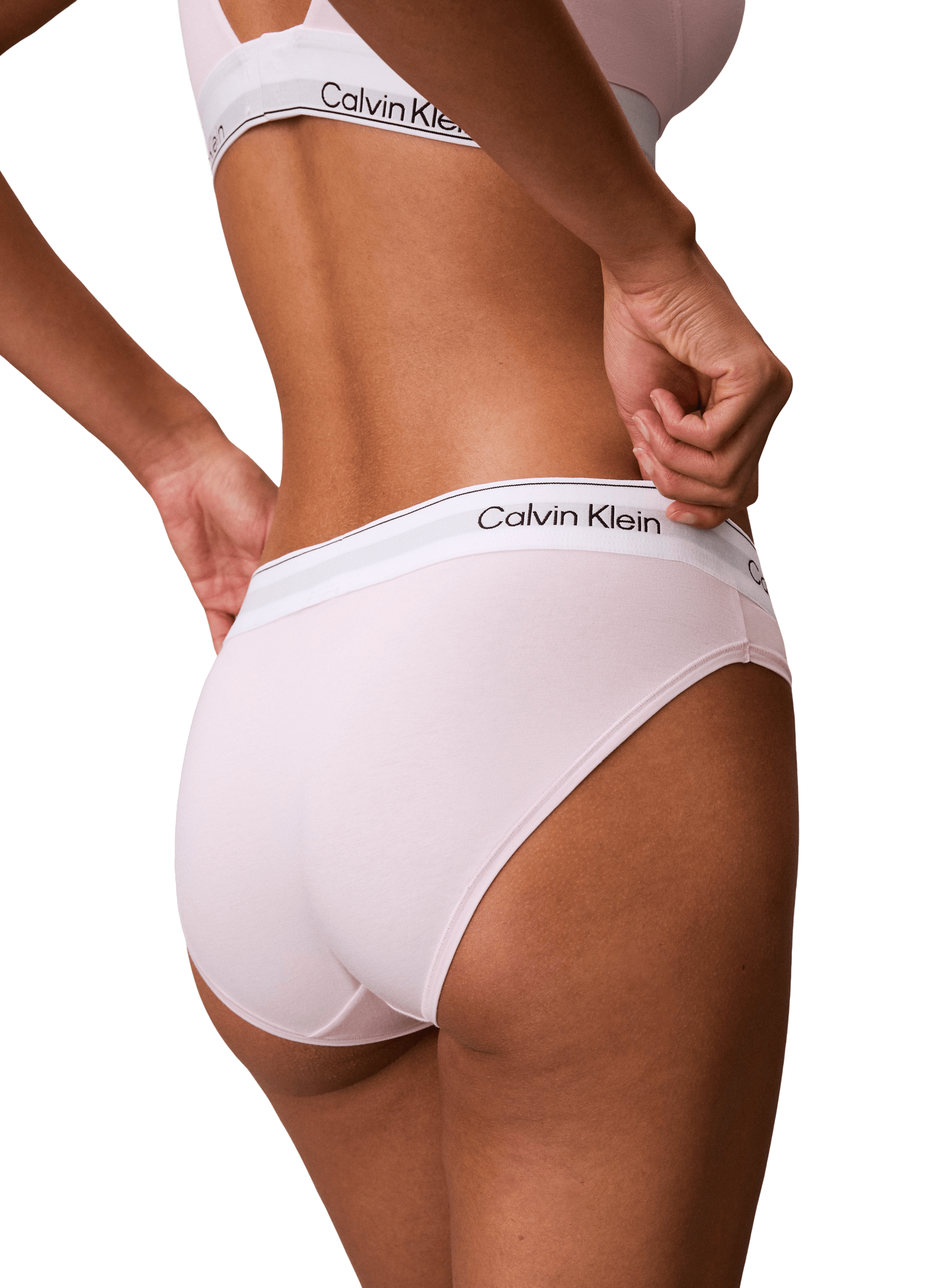 Mixed cotton culottes CALVIN KLEIN Pink