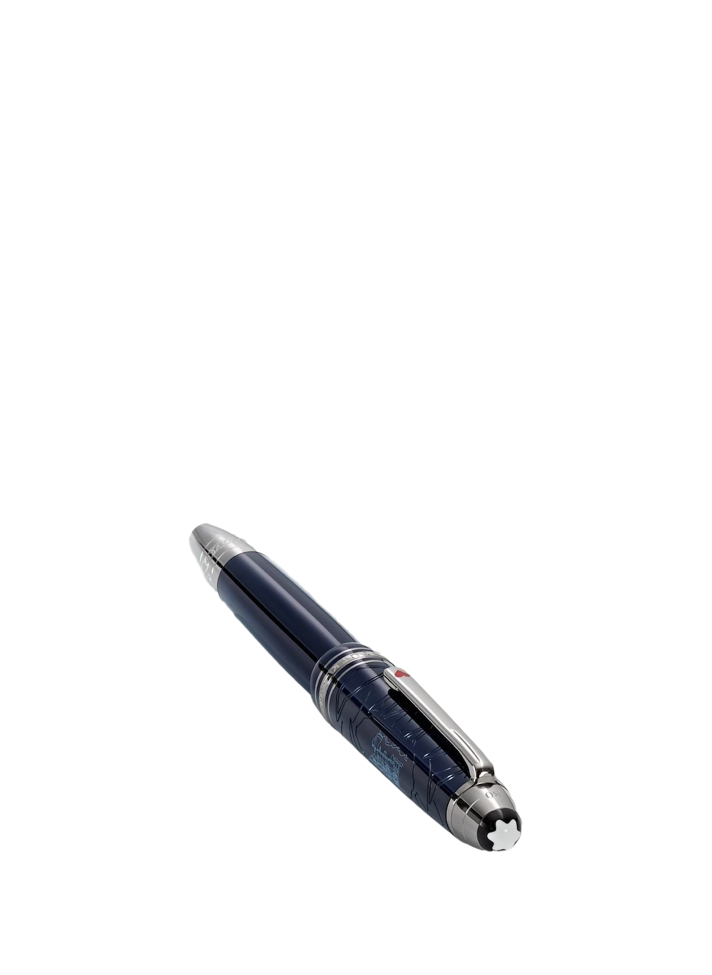 Luxurious resin ballpoint pen MONTBLANC Blue