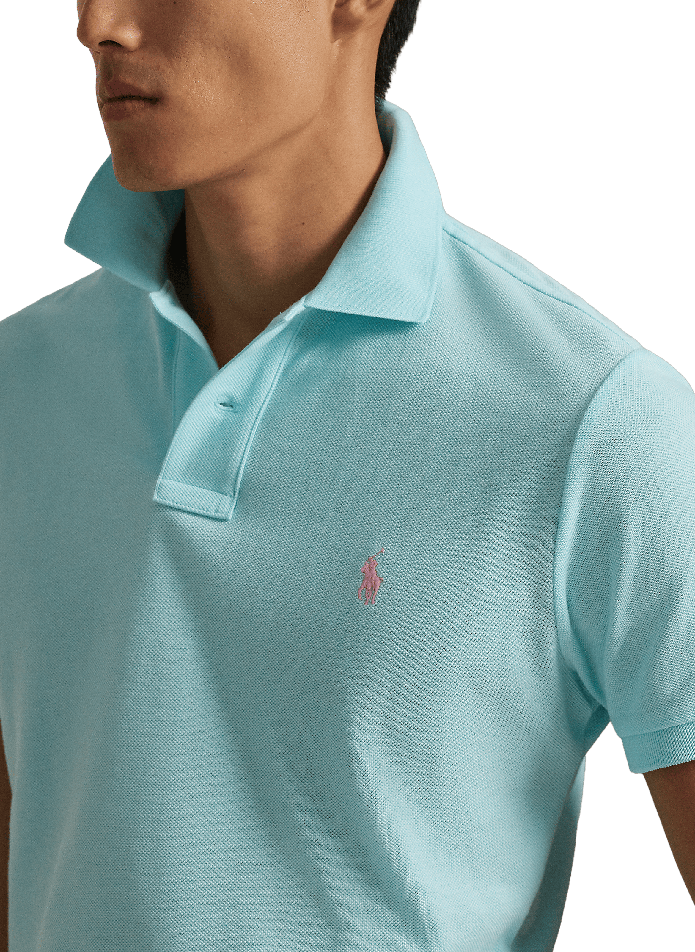 Polo en coton POLO RALPH LAUREN Bleu