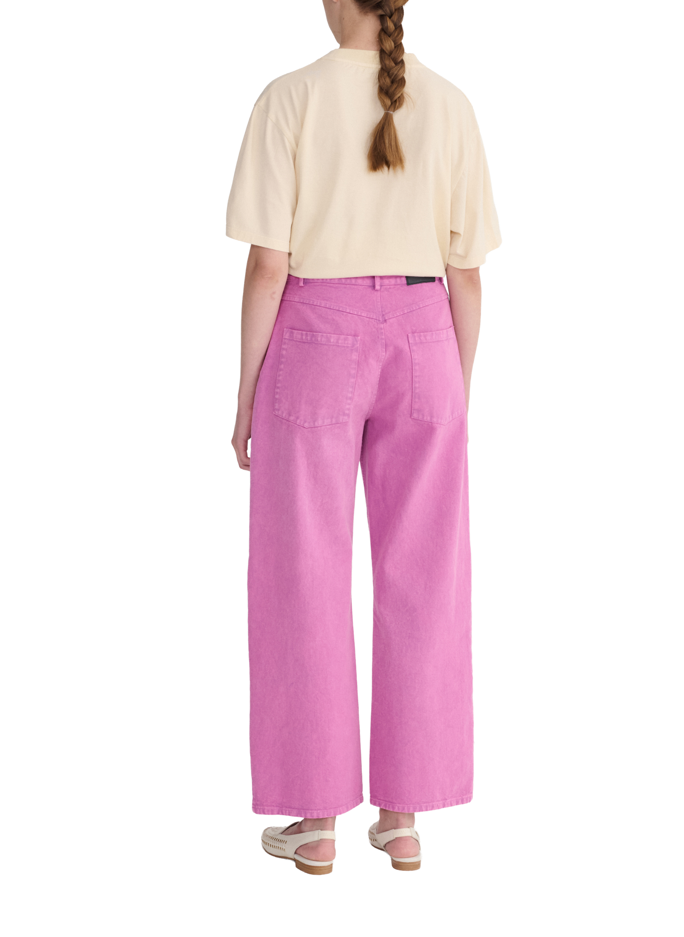 Bootcut cotton pants BOBO CHOSES Purple