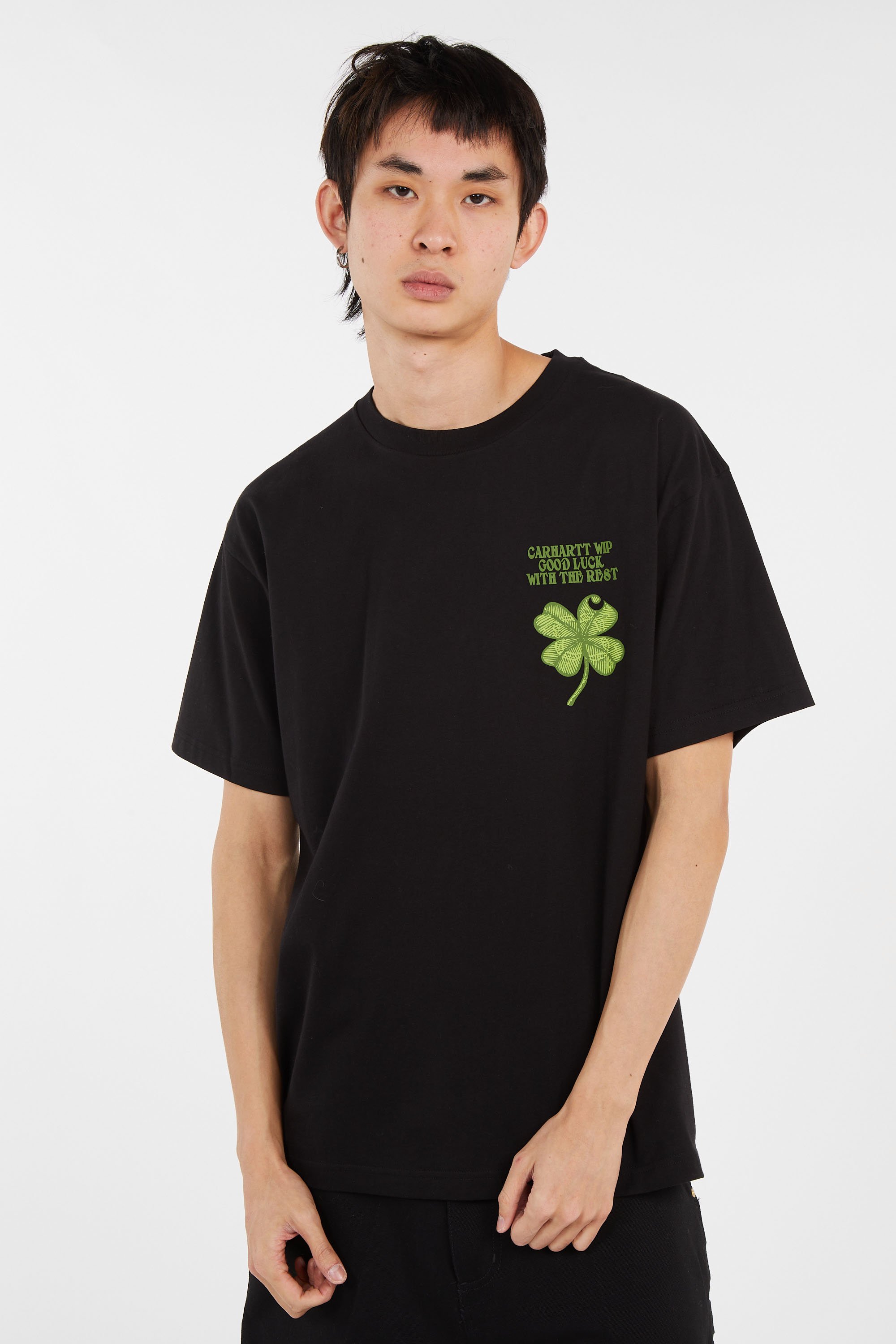 T-shirt s/s clover t-shirt CARHARTT WIP Noir