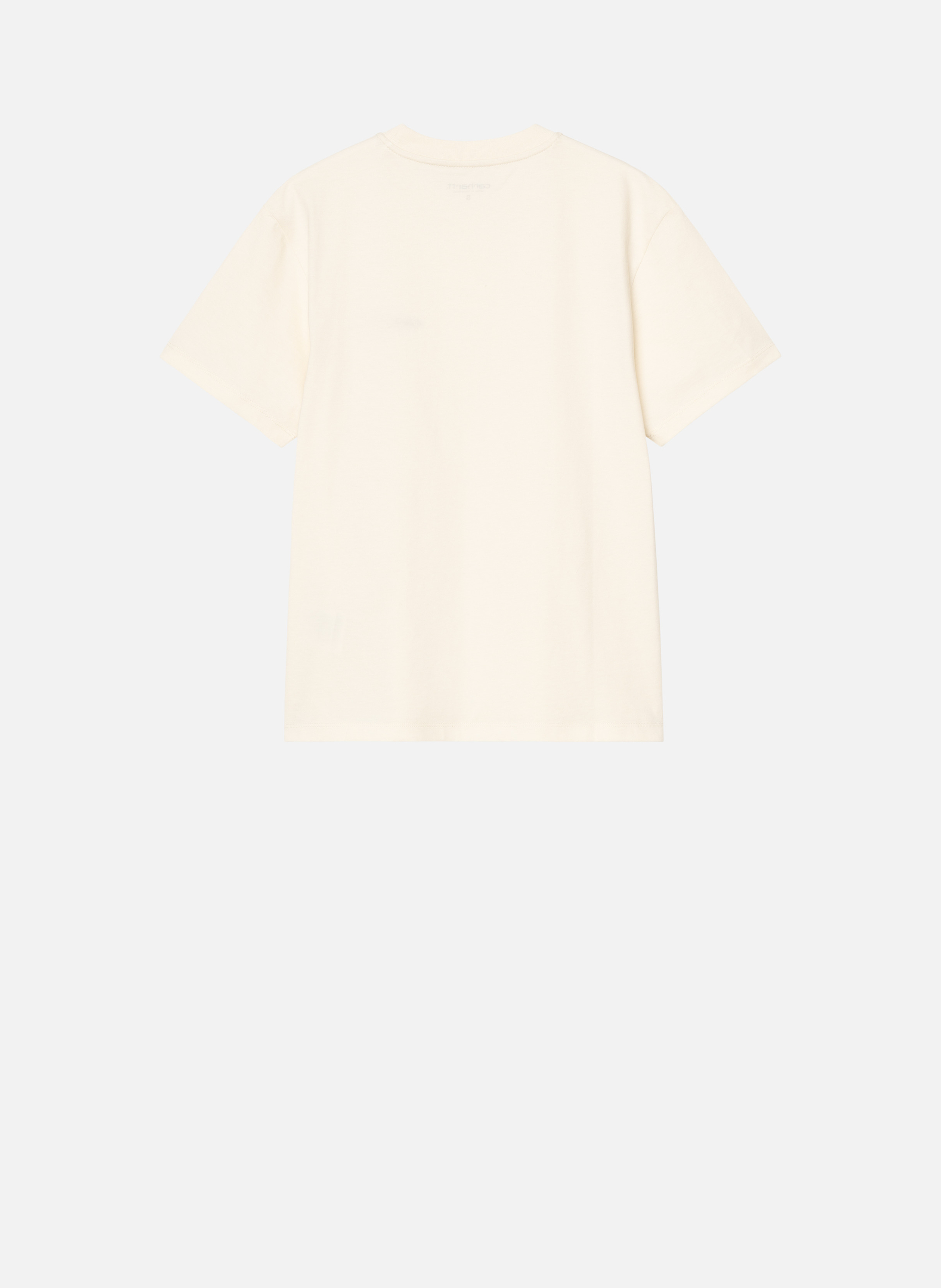 T-shirt w' s/s script embroidery t-s CARHARTT WIP Beige