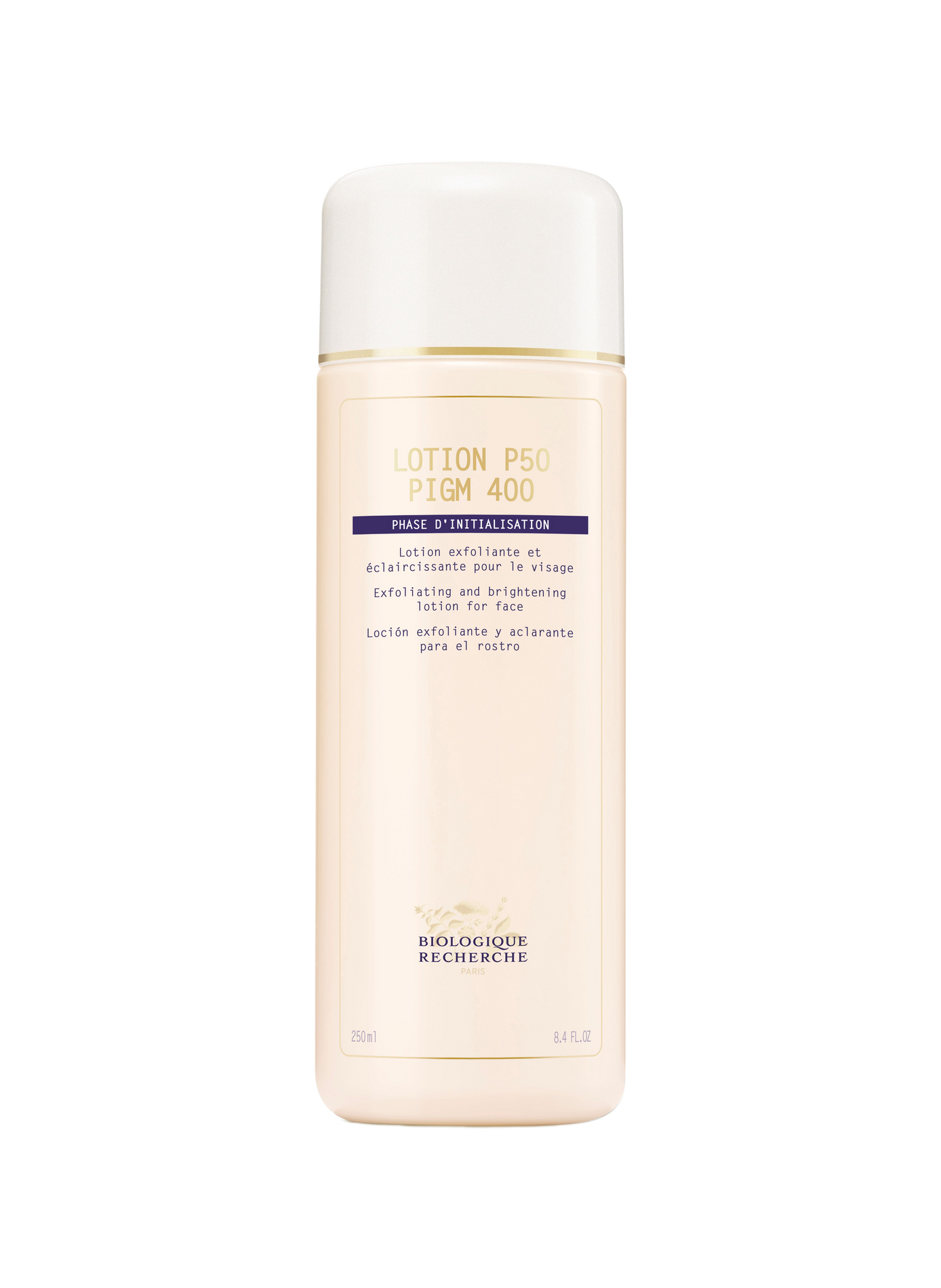 Loción P50 PIGM 400 BIOLOGIQUE RECHERCHE No color