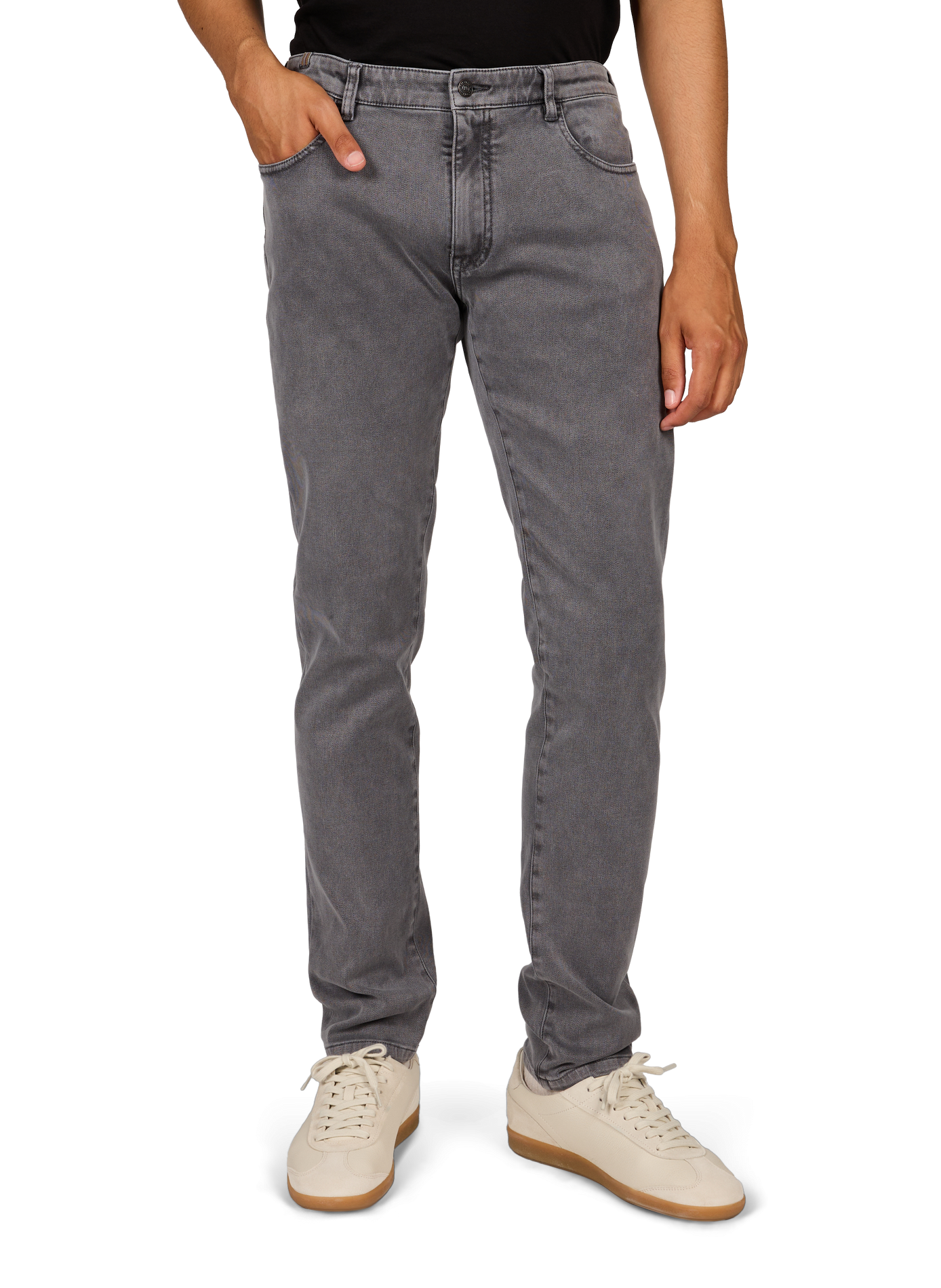 Slim jeans in blended cotton NOTIFY Grey