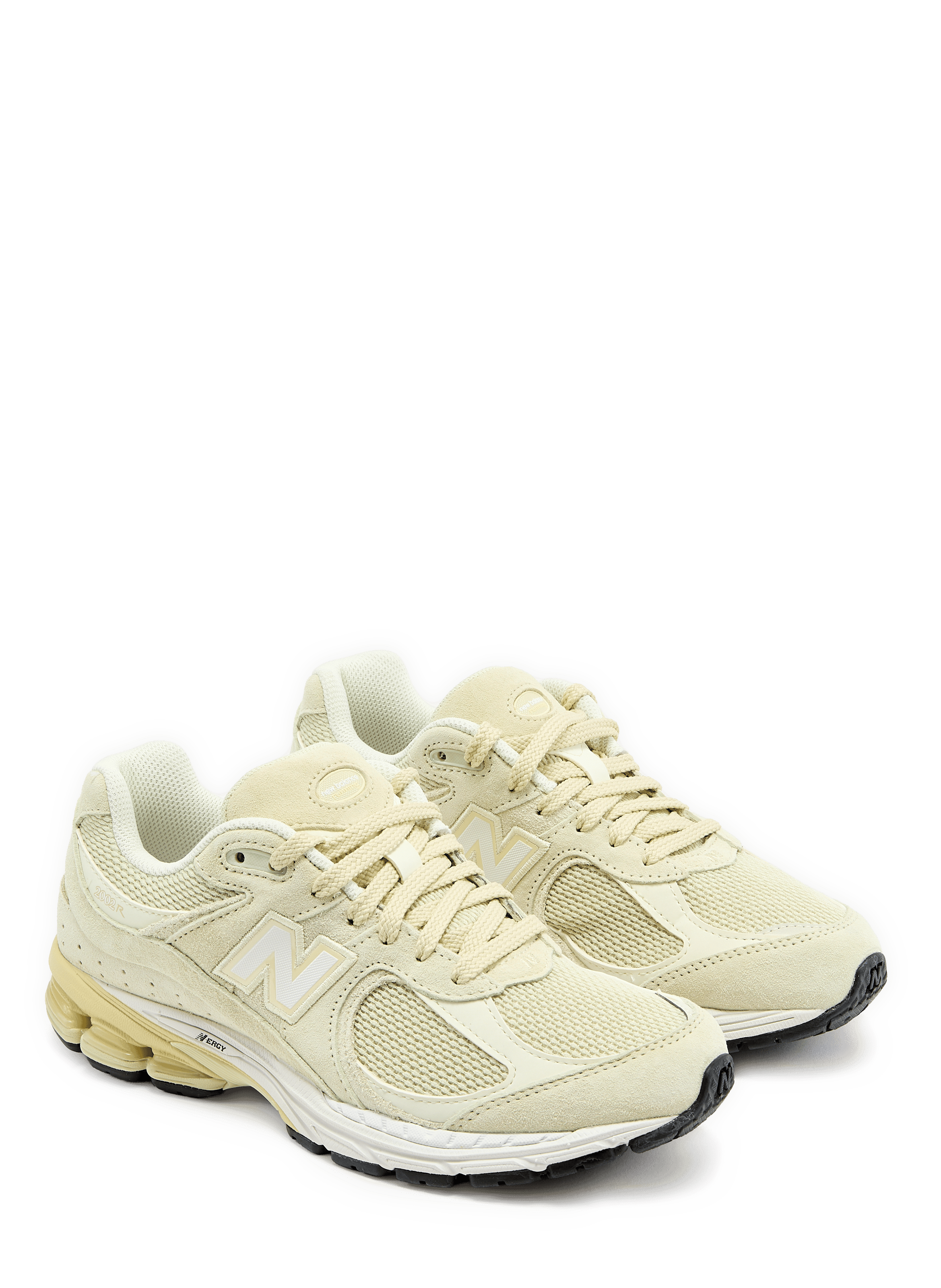 Baskets 2002R en cuir mélangé NEW BALANCE Jaune