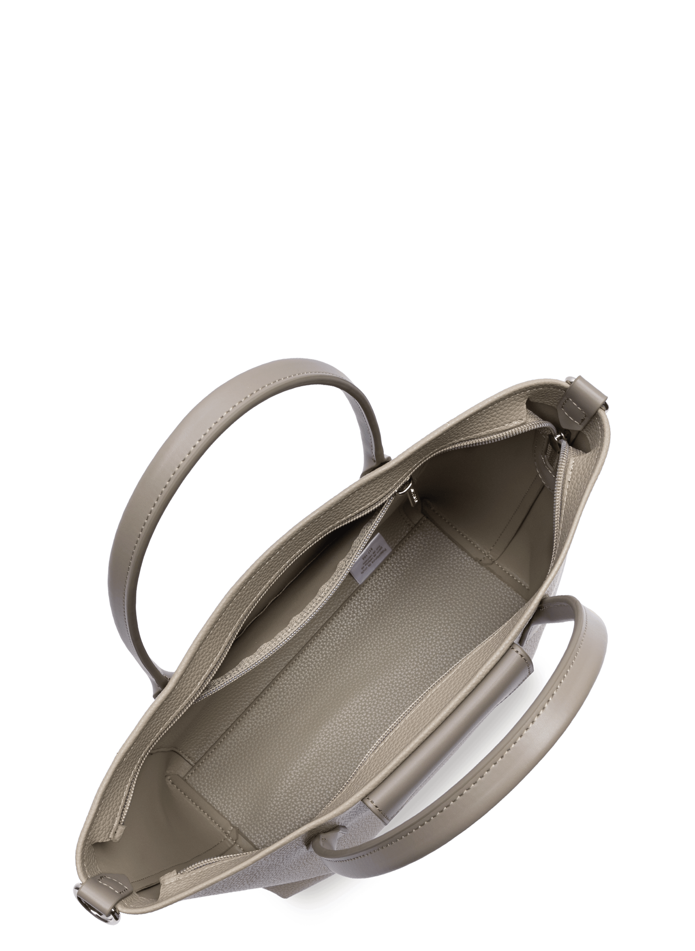 Sac cabas main - maya double kba | Gris LANCASTER Femme