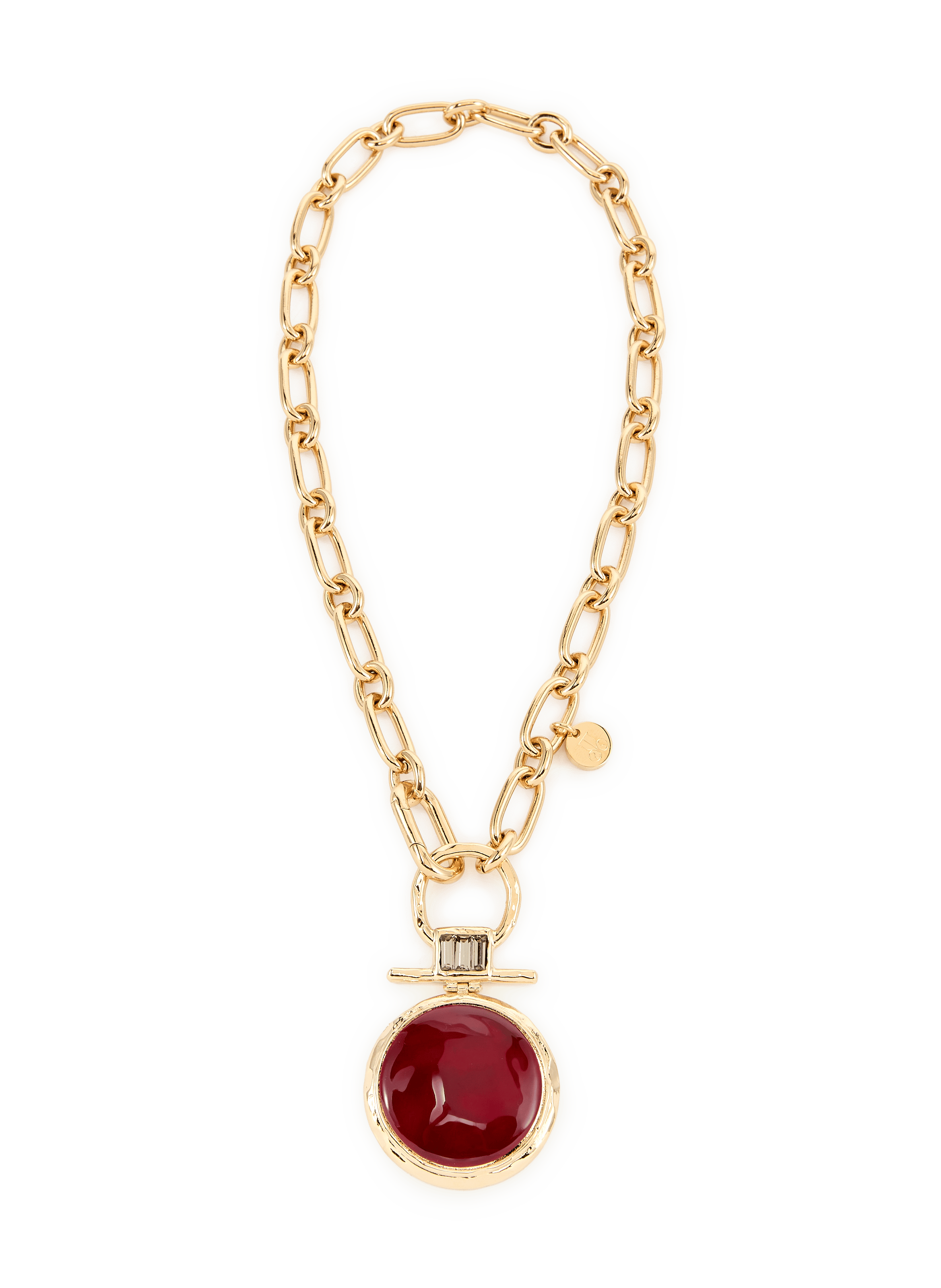 Shen Loop Chain Necklace LA DOUBLEJ Red