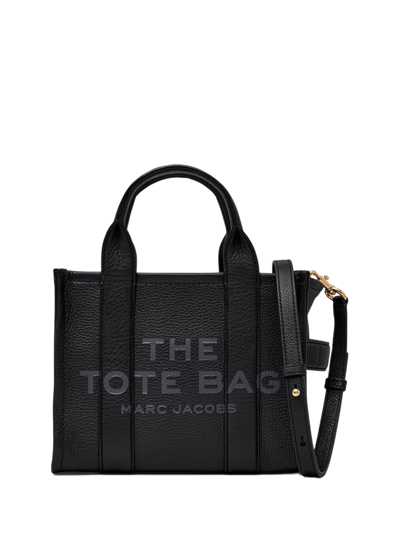 Sac cabas The Leather Small Tote Bag The Leather Small Tote Bag Black