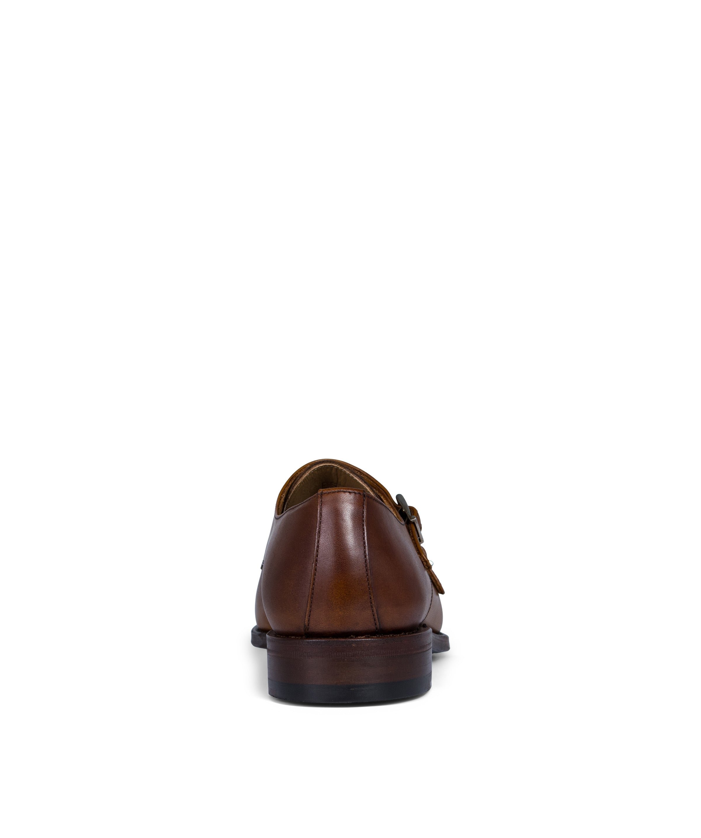 Chaussure monk en cuir cambridge FINSBURY Marron