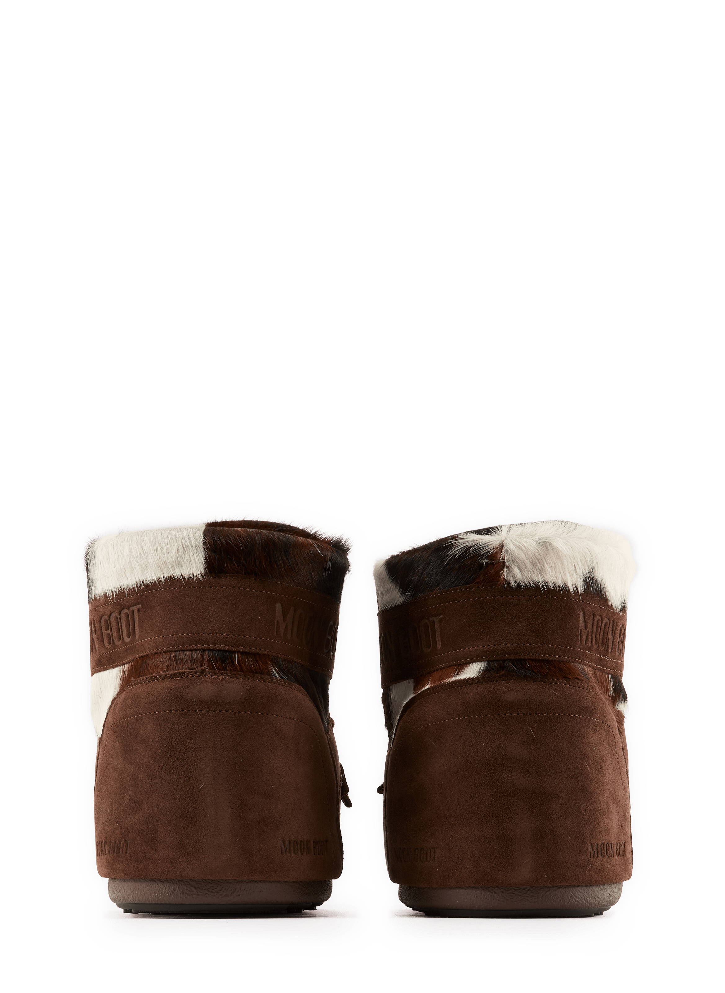 Bottines en cuir de vache MOON BOOT Mehrfarbig