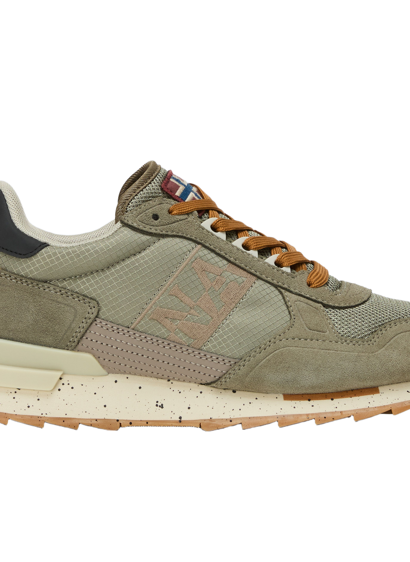 Plain lace-up trainers NAPAPIJRI Green