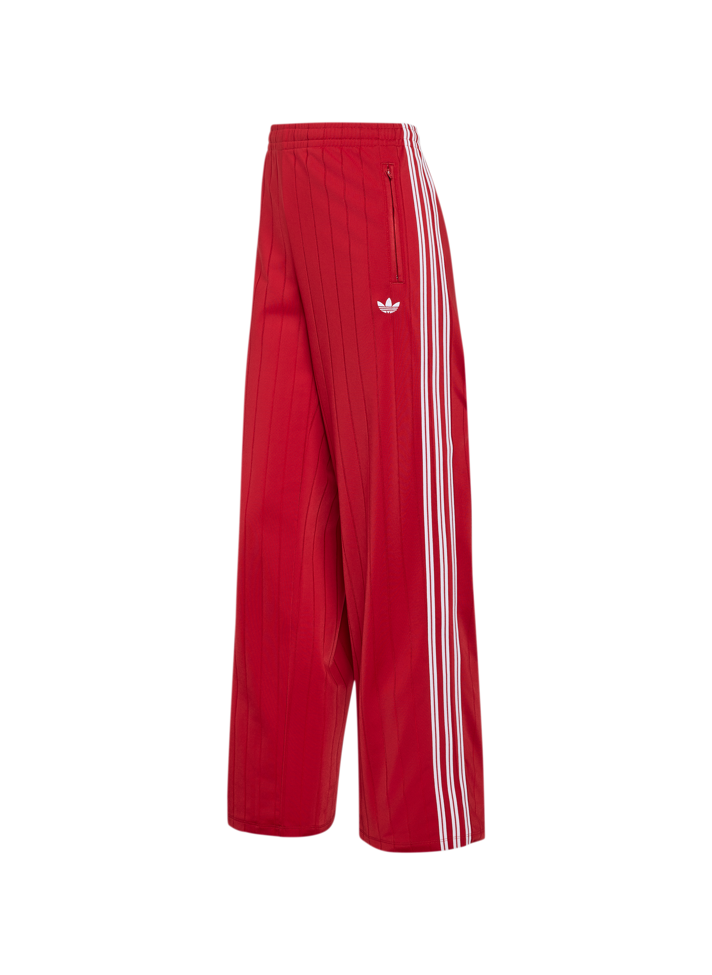 Track pants with signature stripes ADIDAS Red