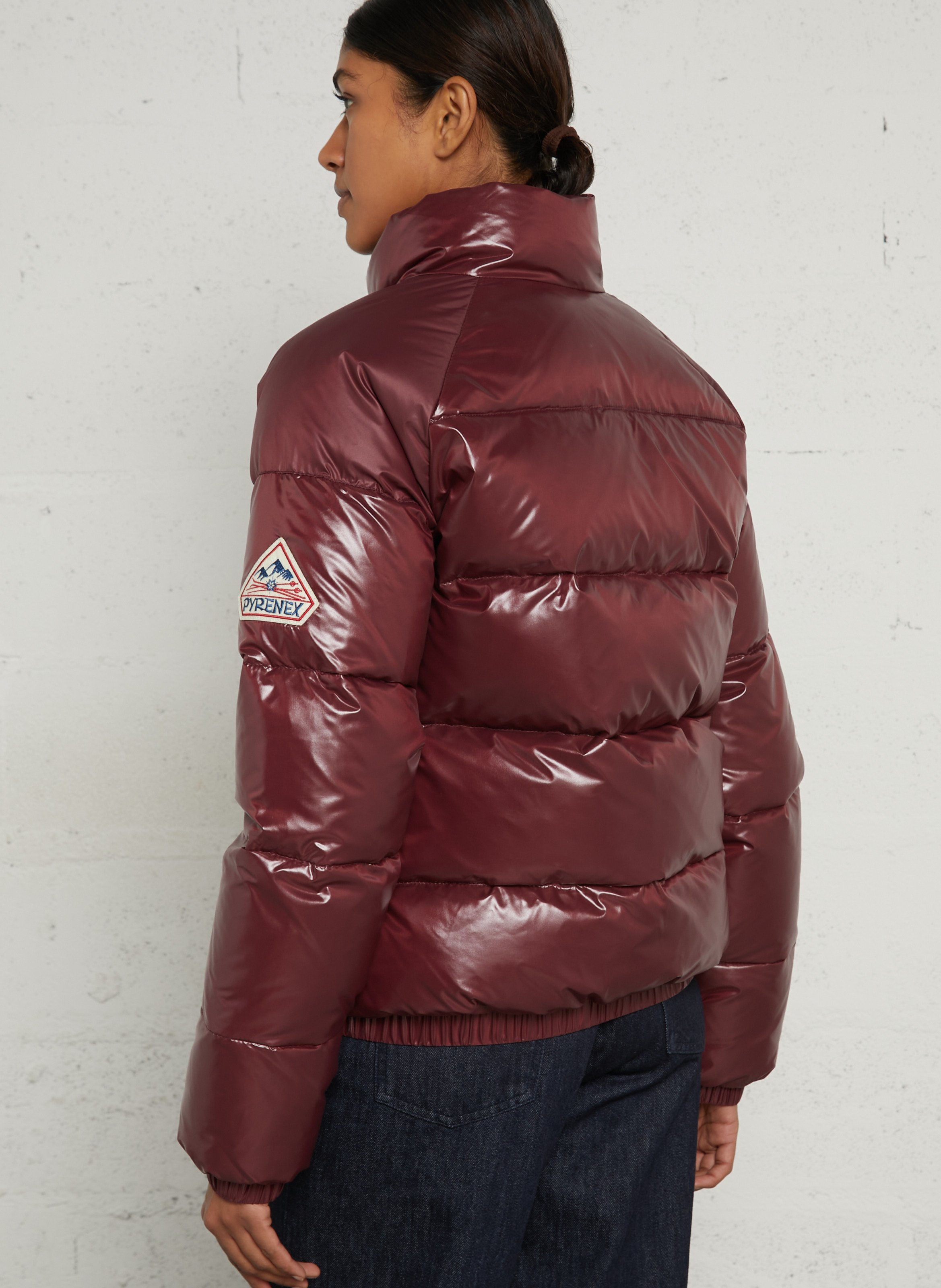 Doudoune col montant vintage mythic PYRENEX Rouge