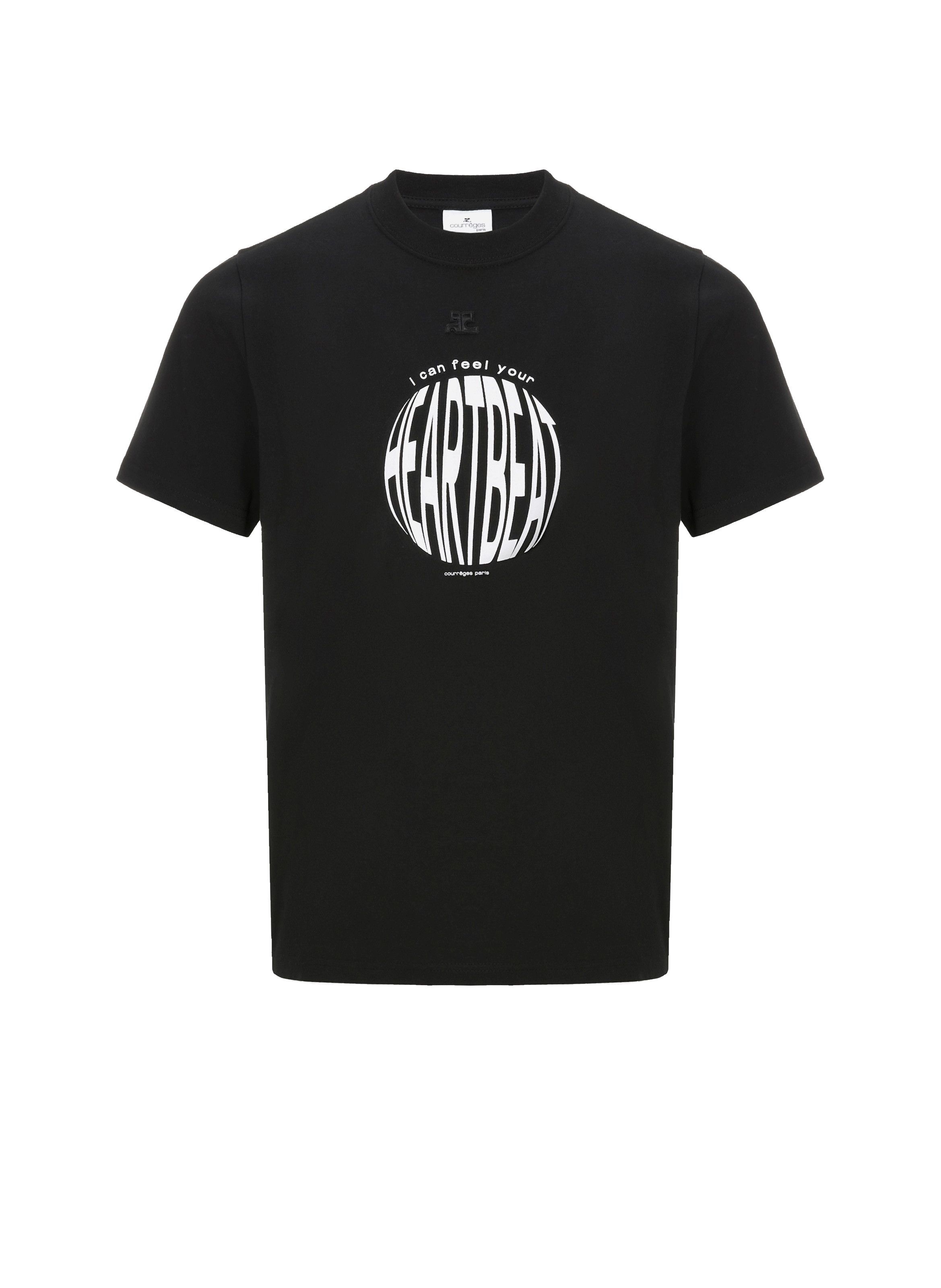 T-shirt Heart Beat en coton