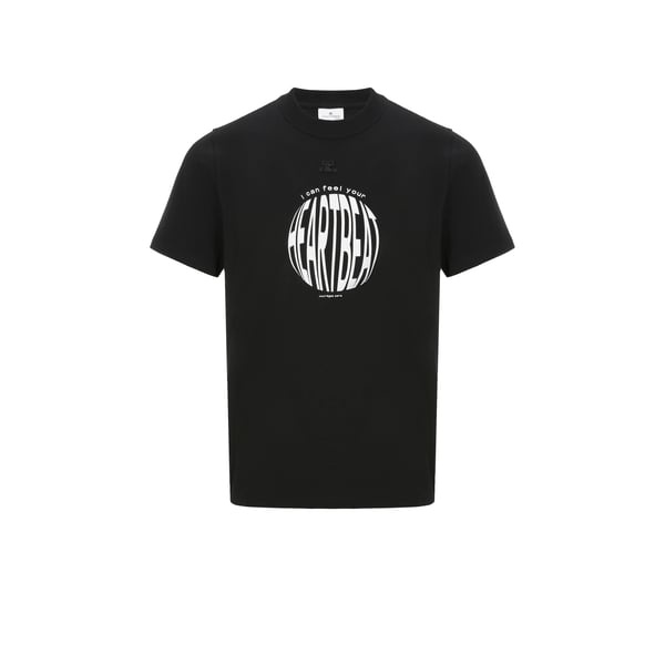 T-shirt Heart Beat en coton