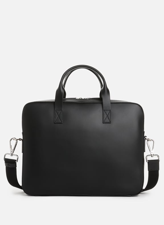 Leather briefcase Black by SAISON 1865 SAISON 1865 Leather briefcase Black