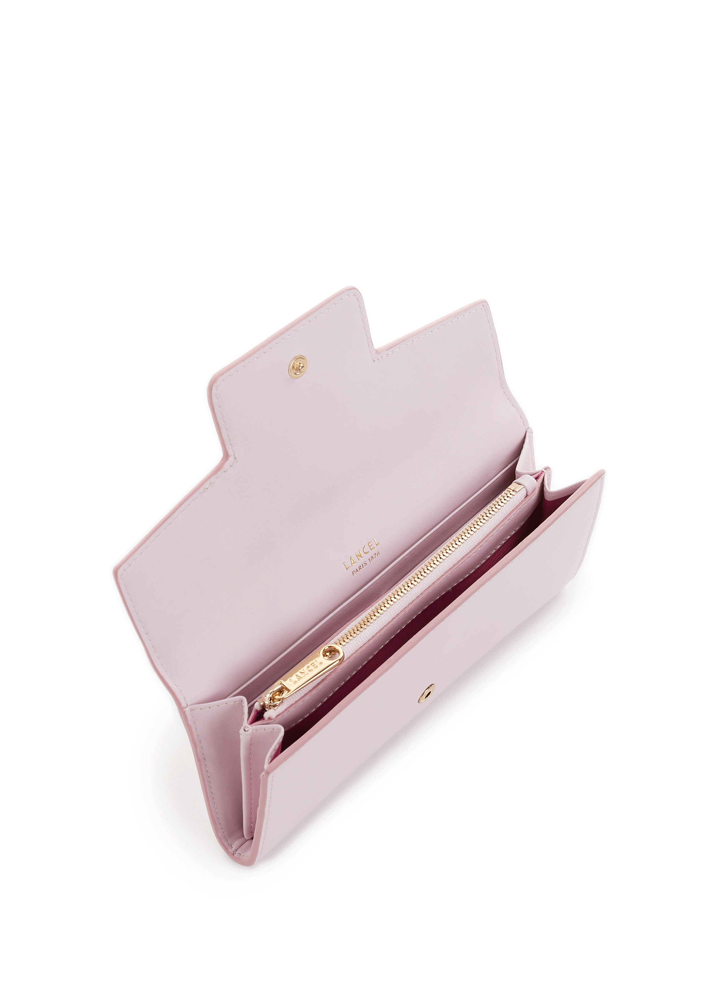 ROXANE de LANCEL - Portefeuille slim rabat