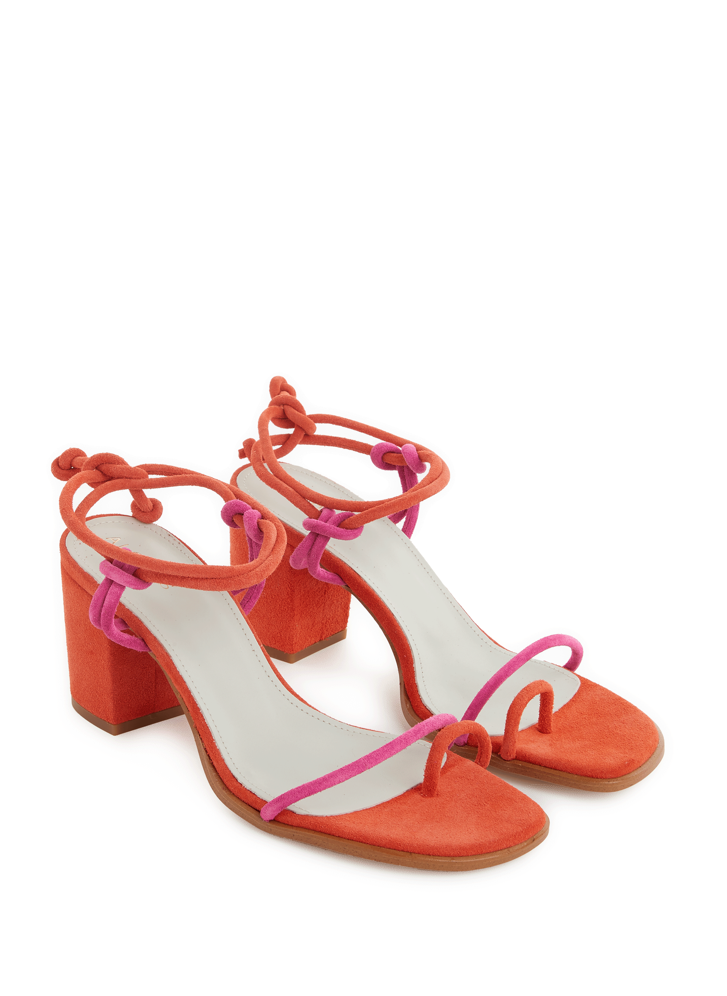 Sandales à talon Grace en cuir